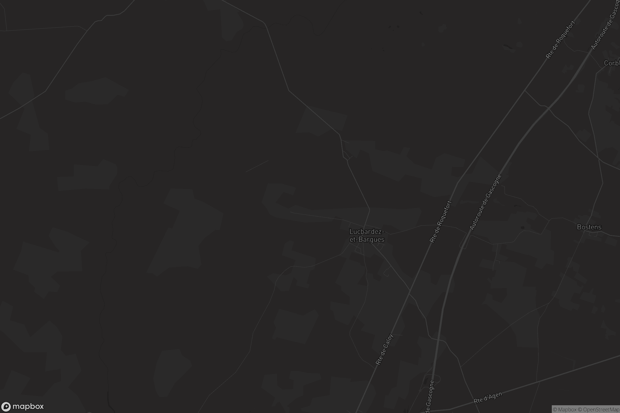 Carte de Lucbardez-et-Bargues