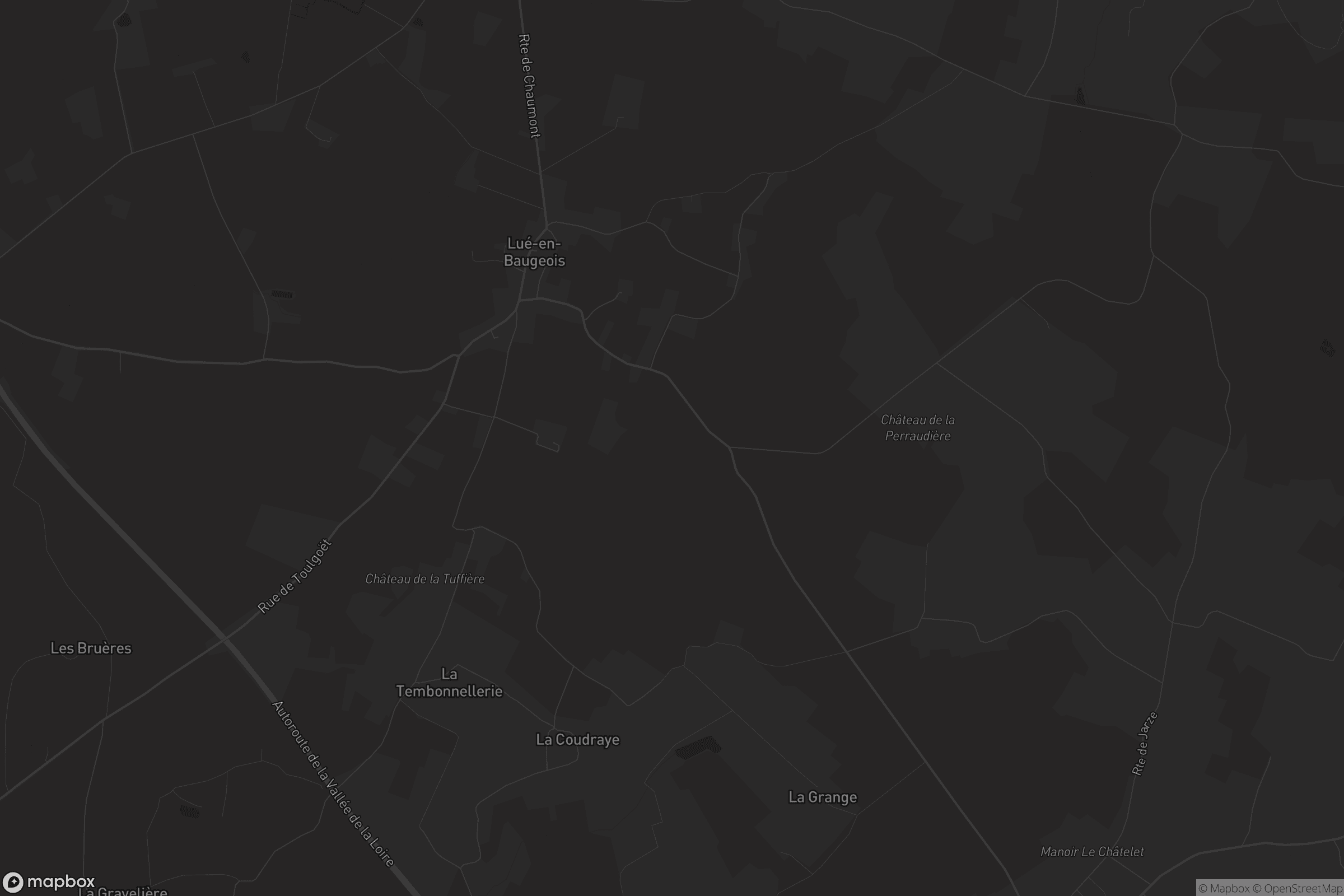 Carte de Lué-en-Baugeois