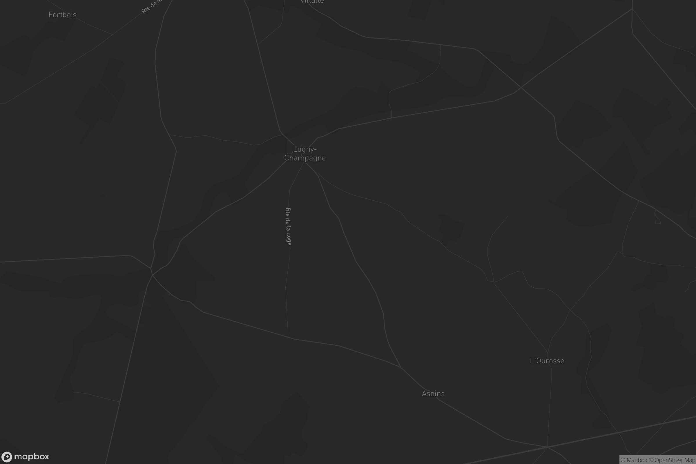 Carte de Lugny-Champagne