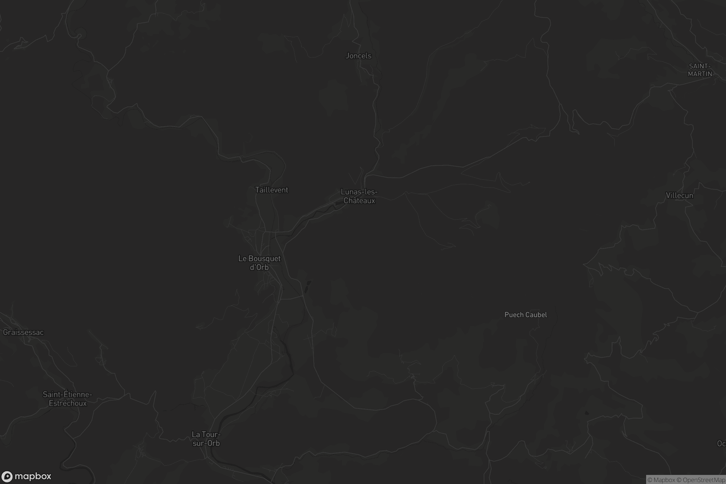 Carte de Lunas-les-Châteaux