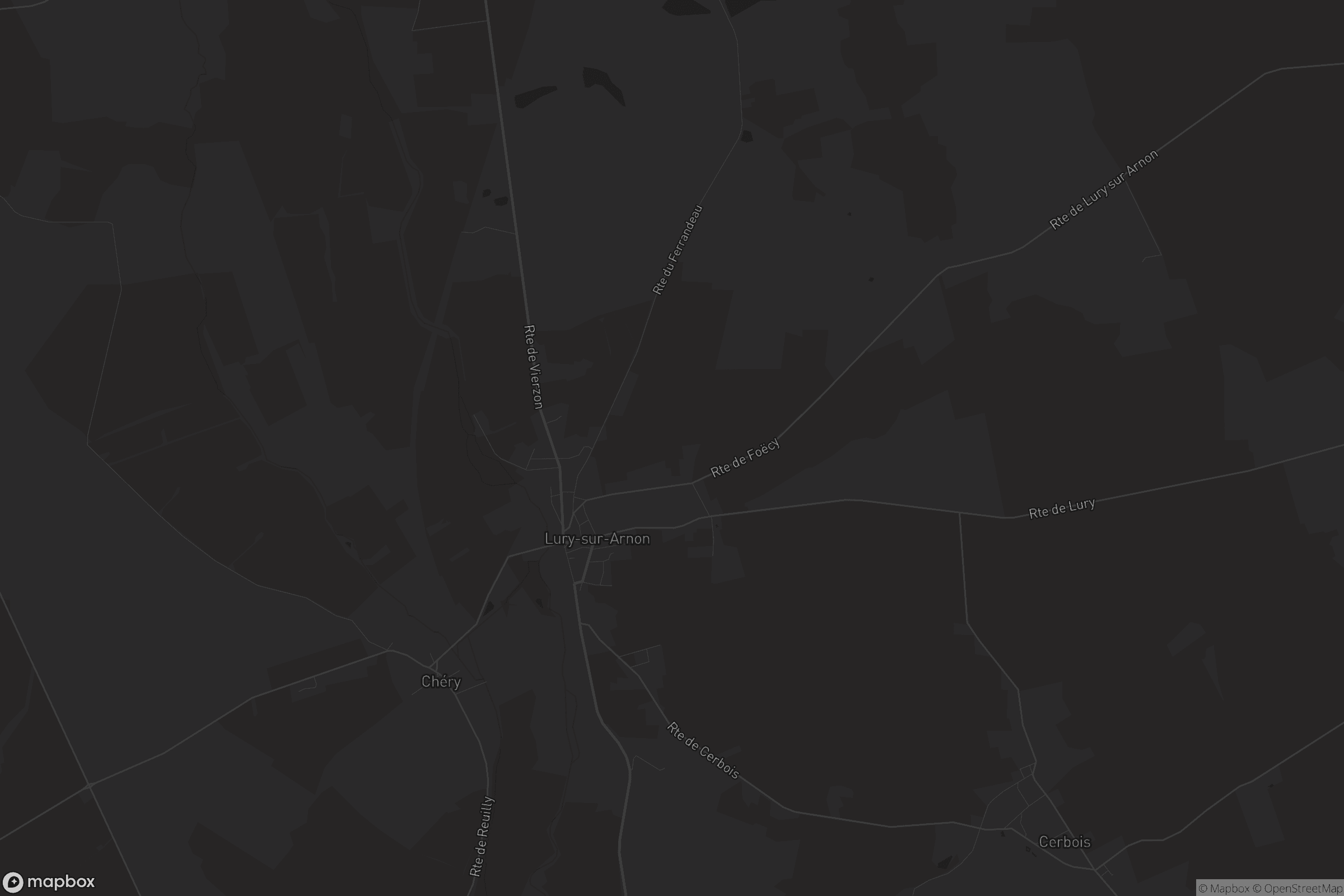 Carte de Lury-sur-Arnon