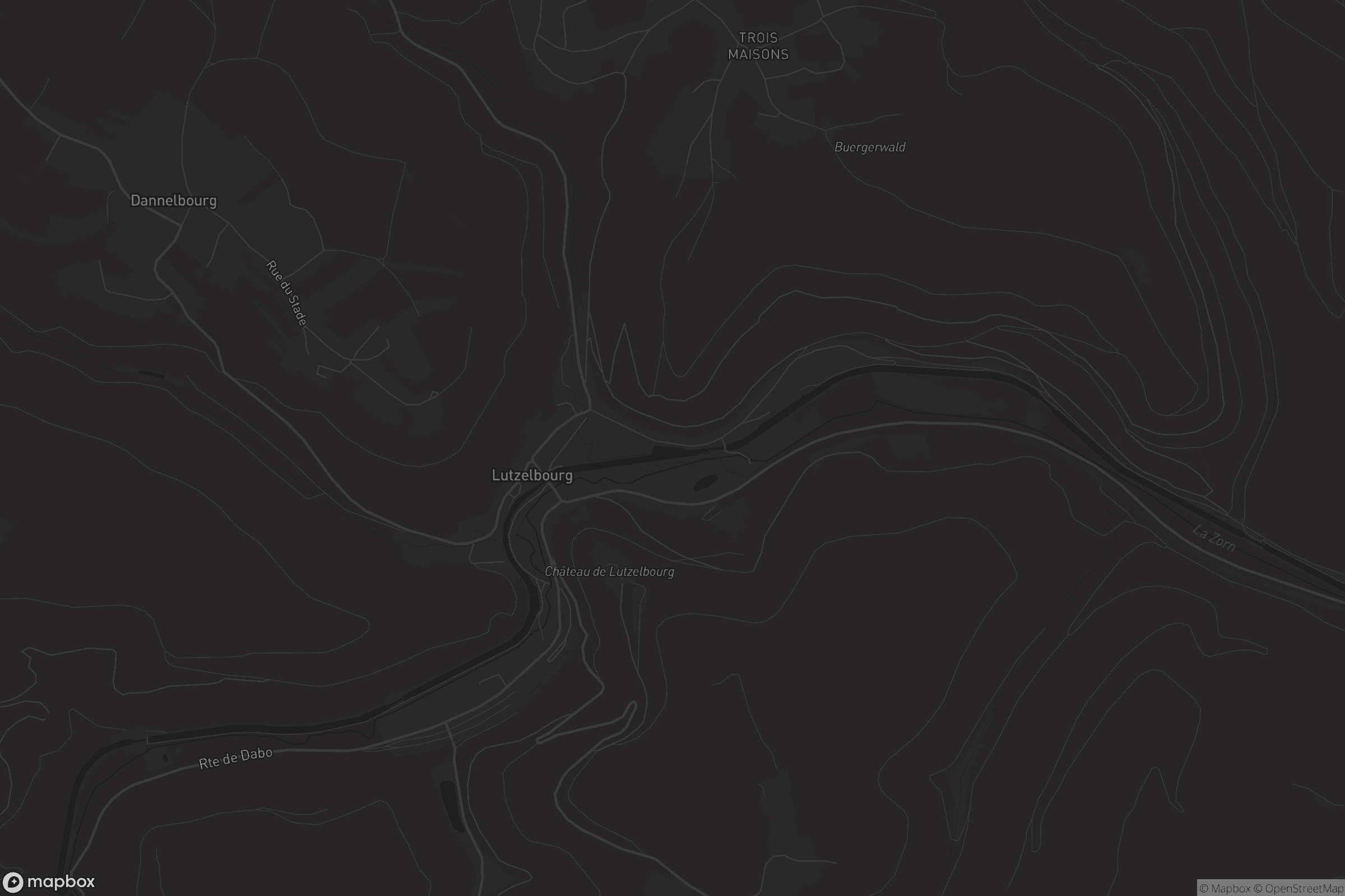 Carte de Lutzelbourg
