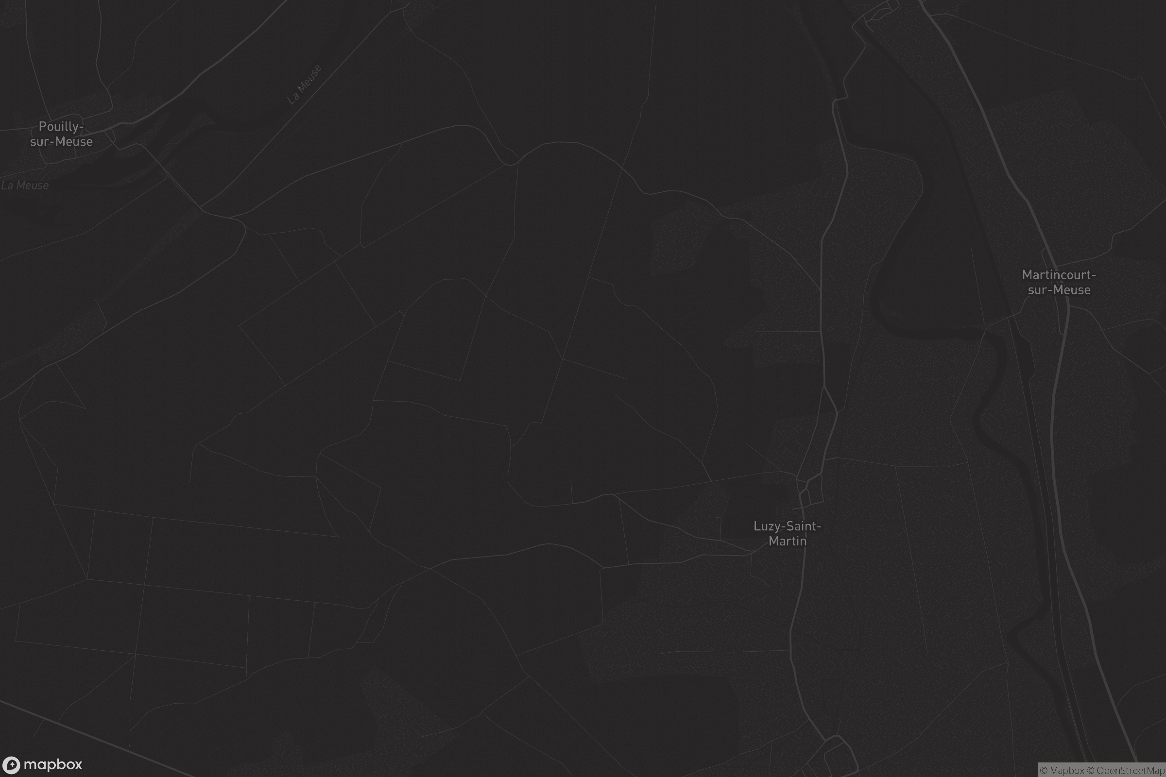 Carte de Luzy-Saint-Martin