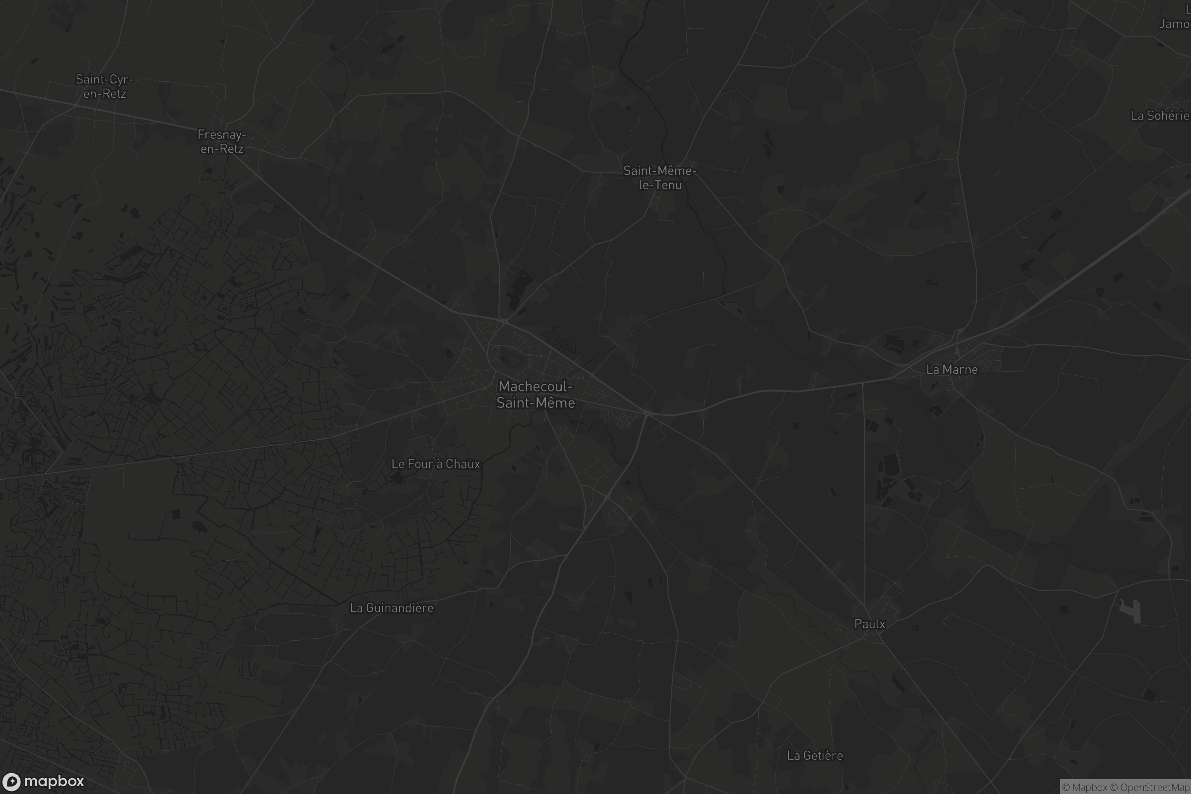 Carte de Machecoul