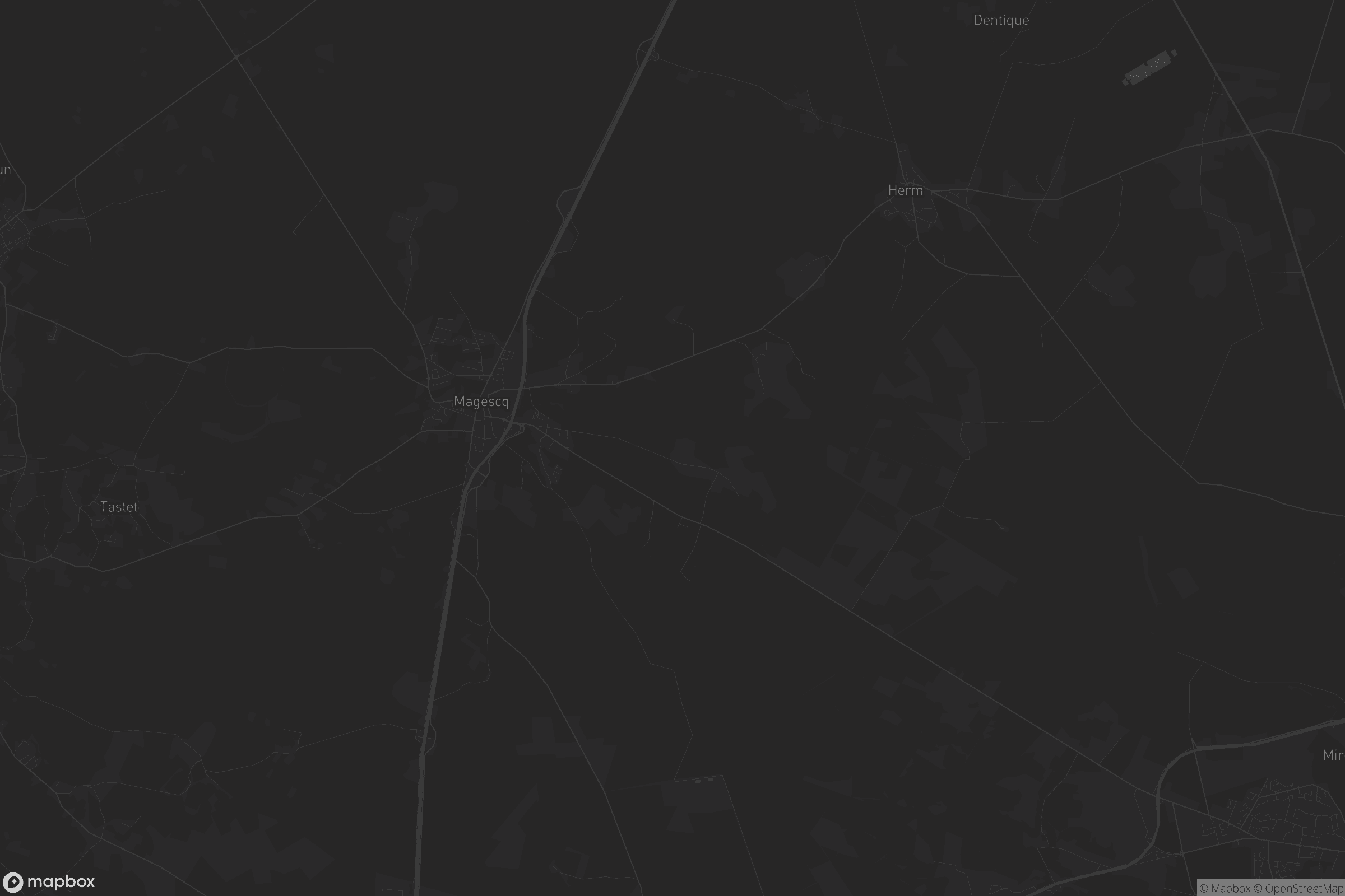 Carte de Magescq