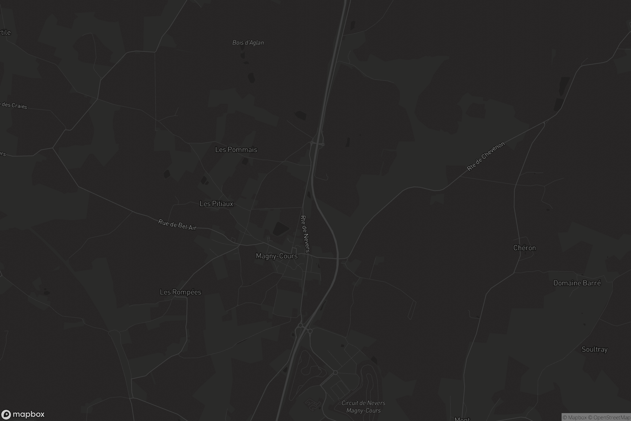 Carte de Magny-Cours