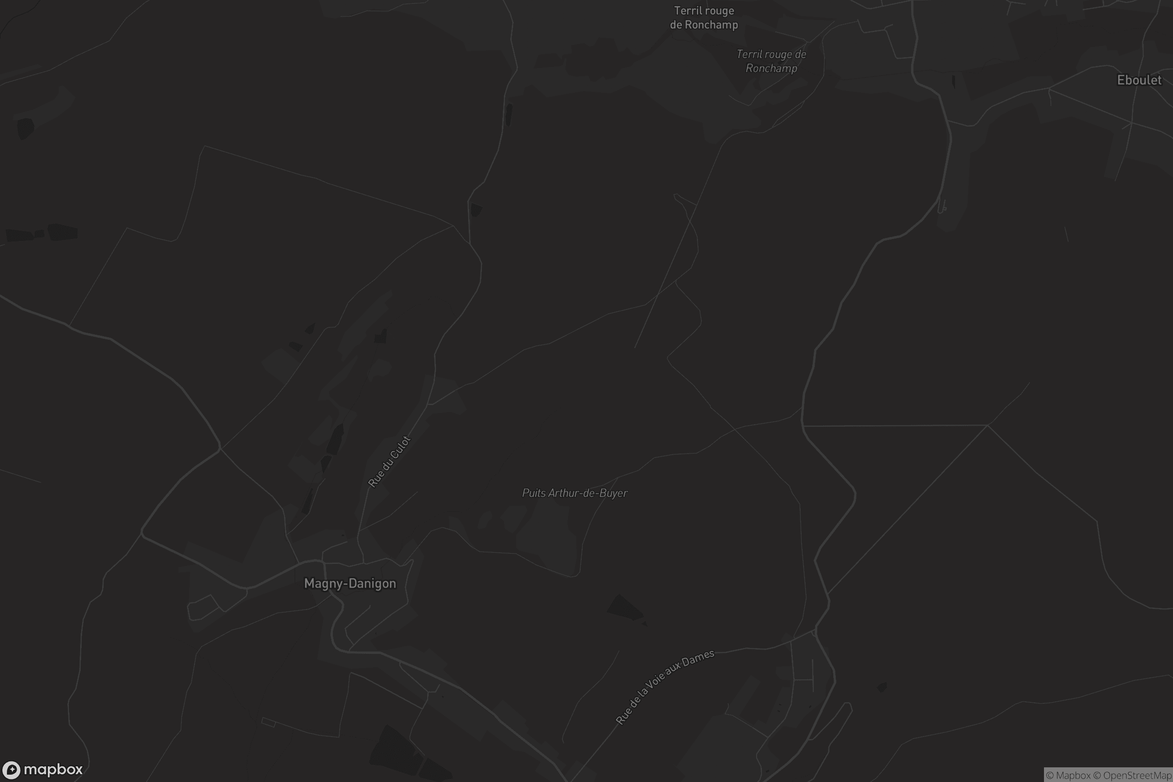 Carte de Magny-Danigon