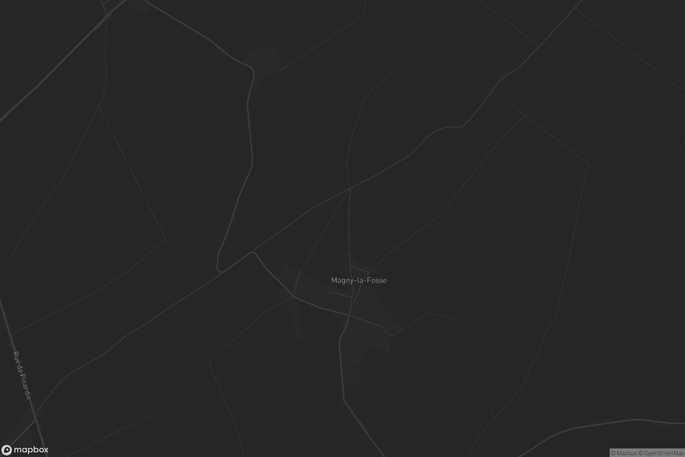 Carte de Magny-la-Fosse