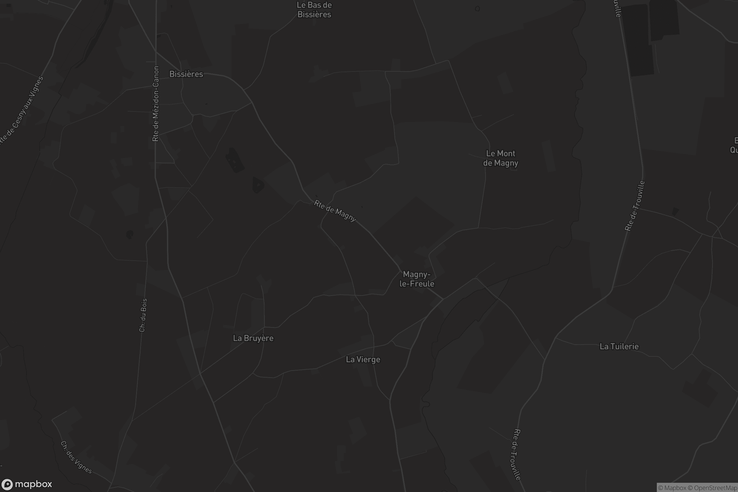Carte de Magny-le-Freule