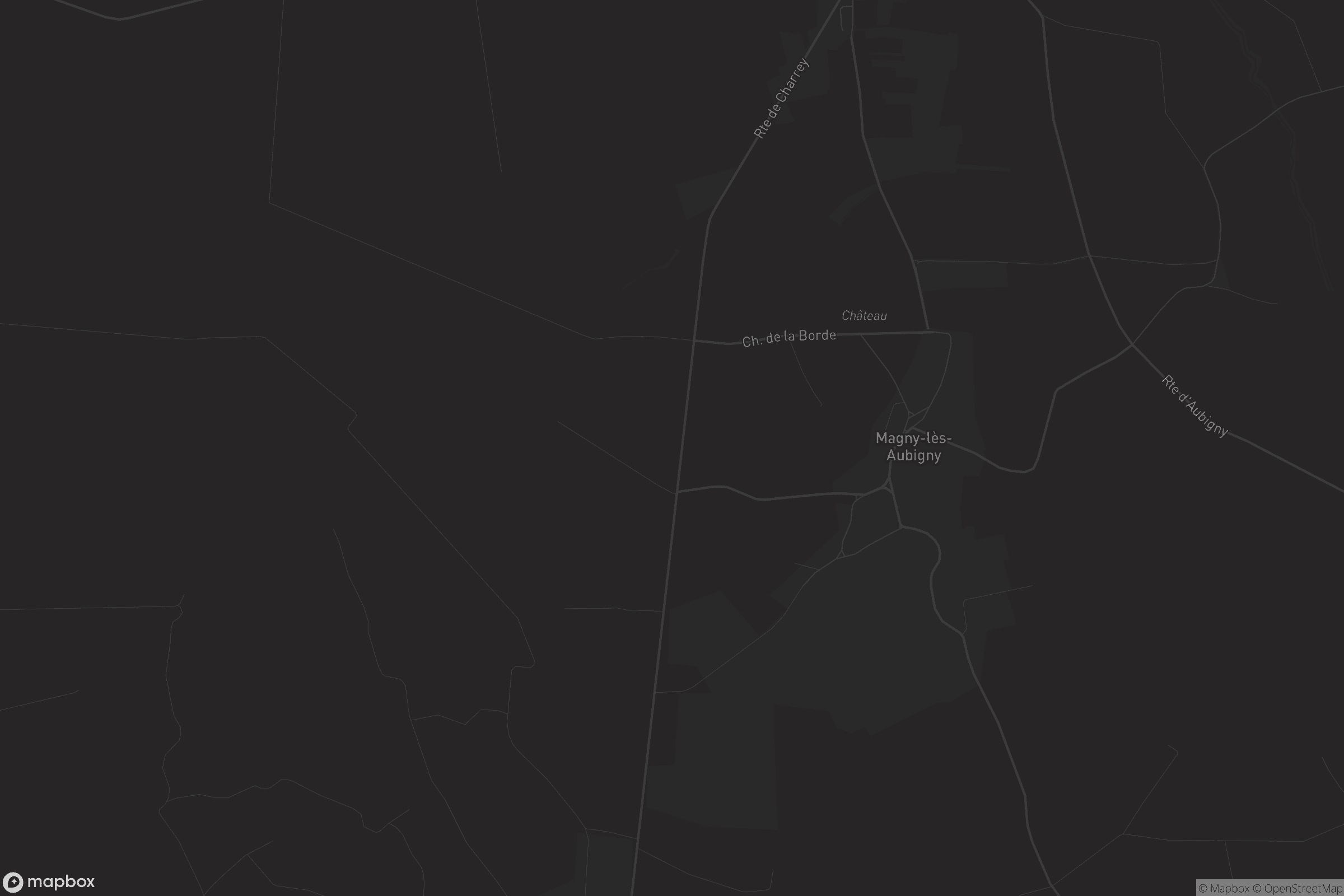 Carte de Magny-lès-Aubigny