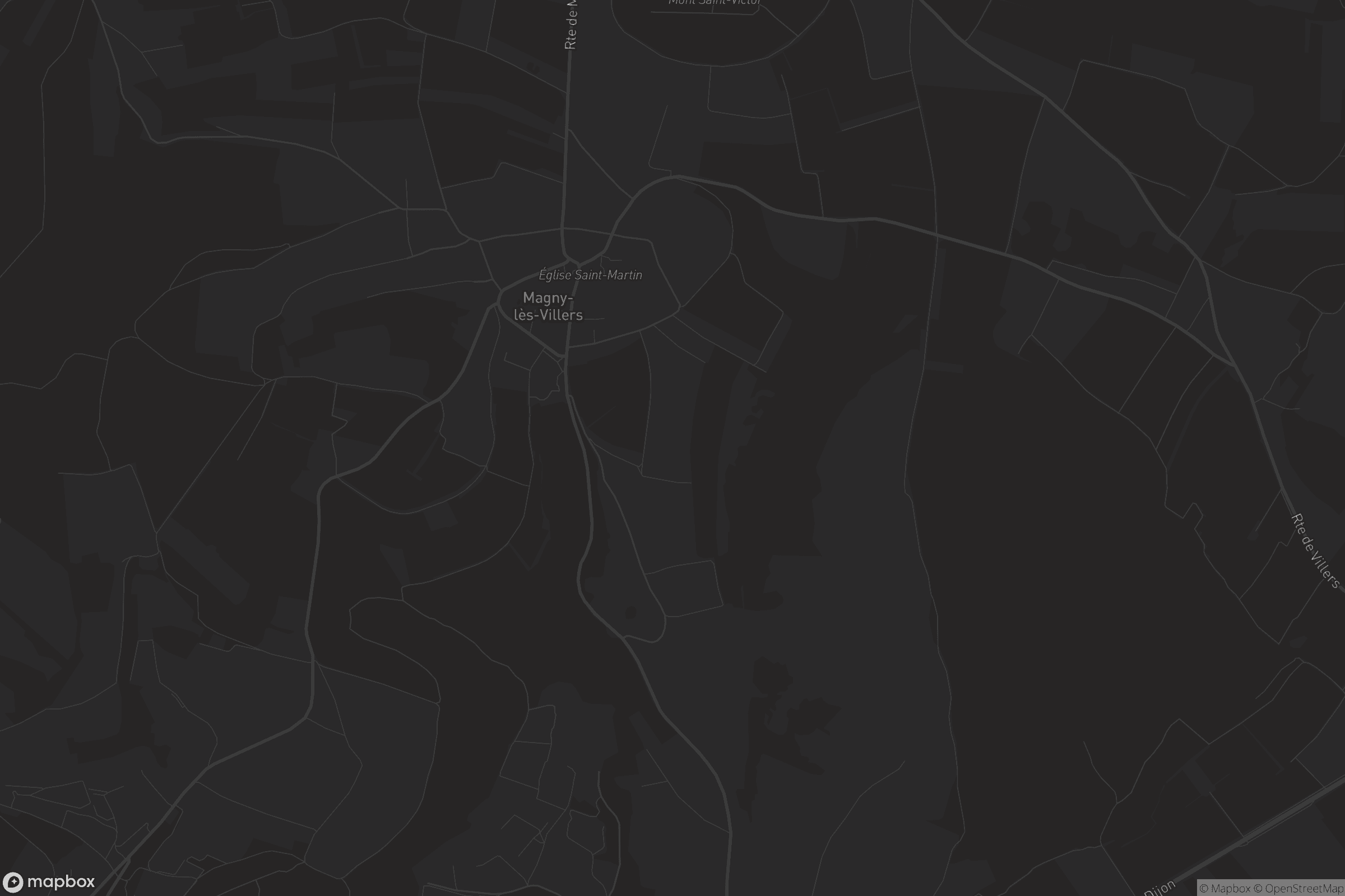 Carte de Magny-lès-Villers