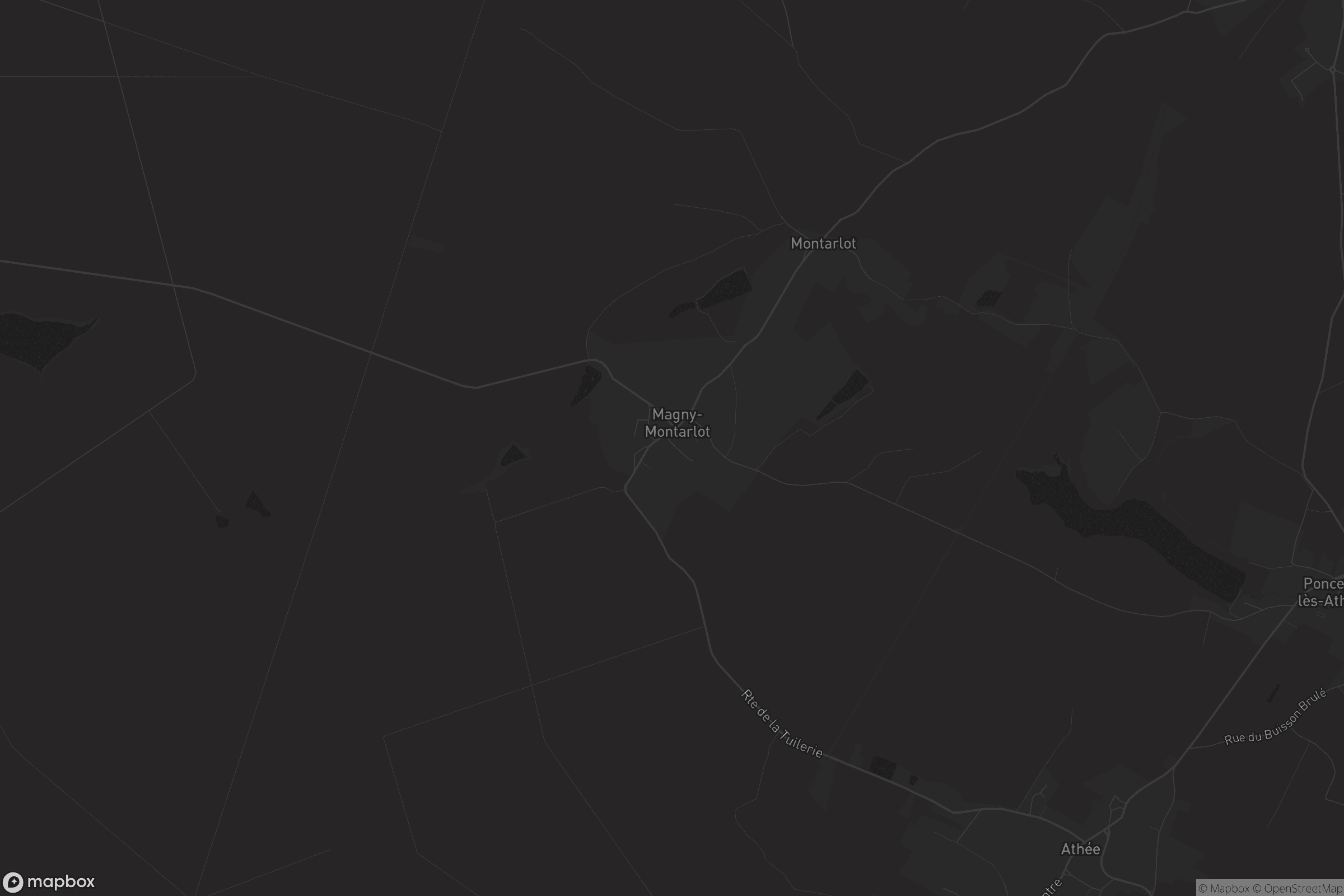 Carte de Magny-Montarlot