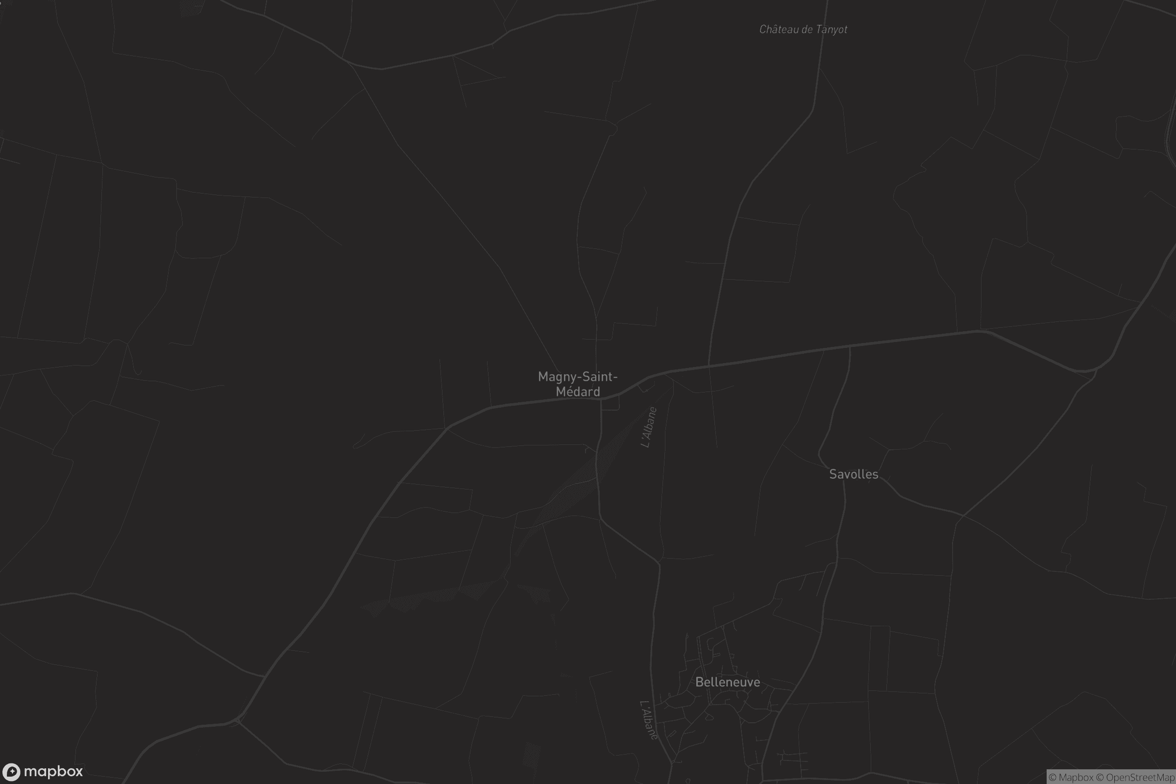 Carte de Magny-Saint-Médard