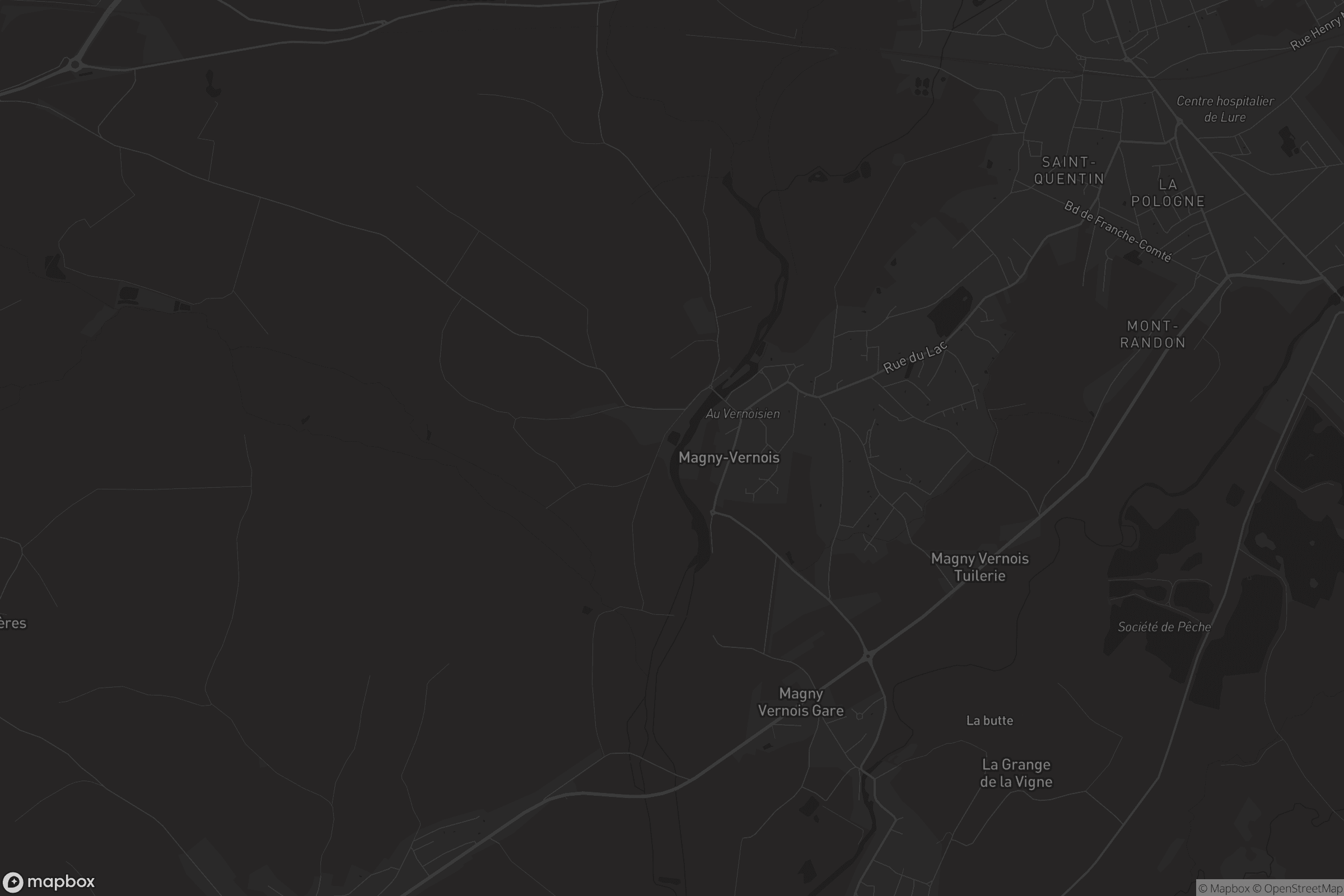 Carte de Magny-Vernois