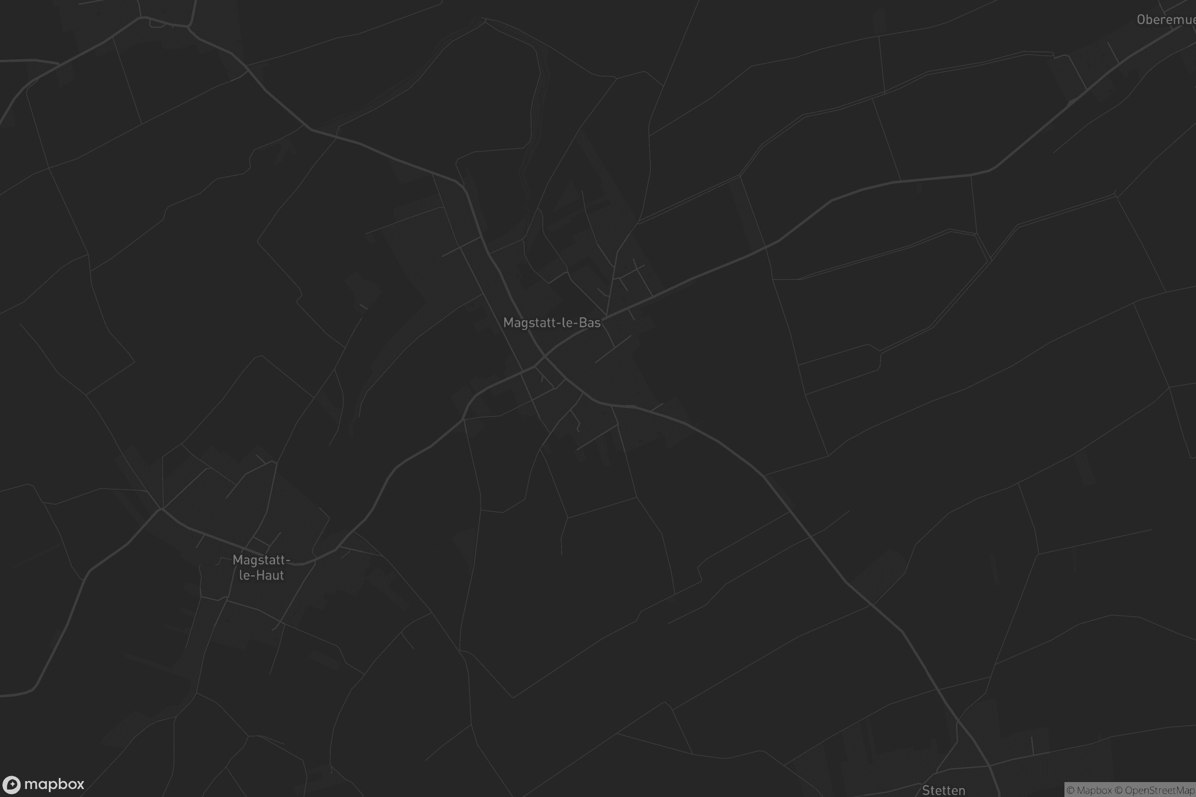 Carte de Magstatt-le-Bas