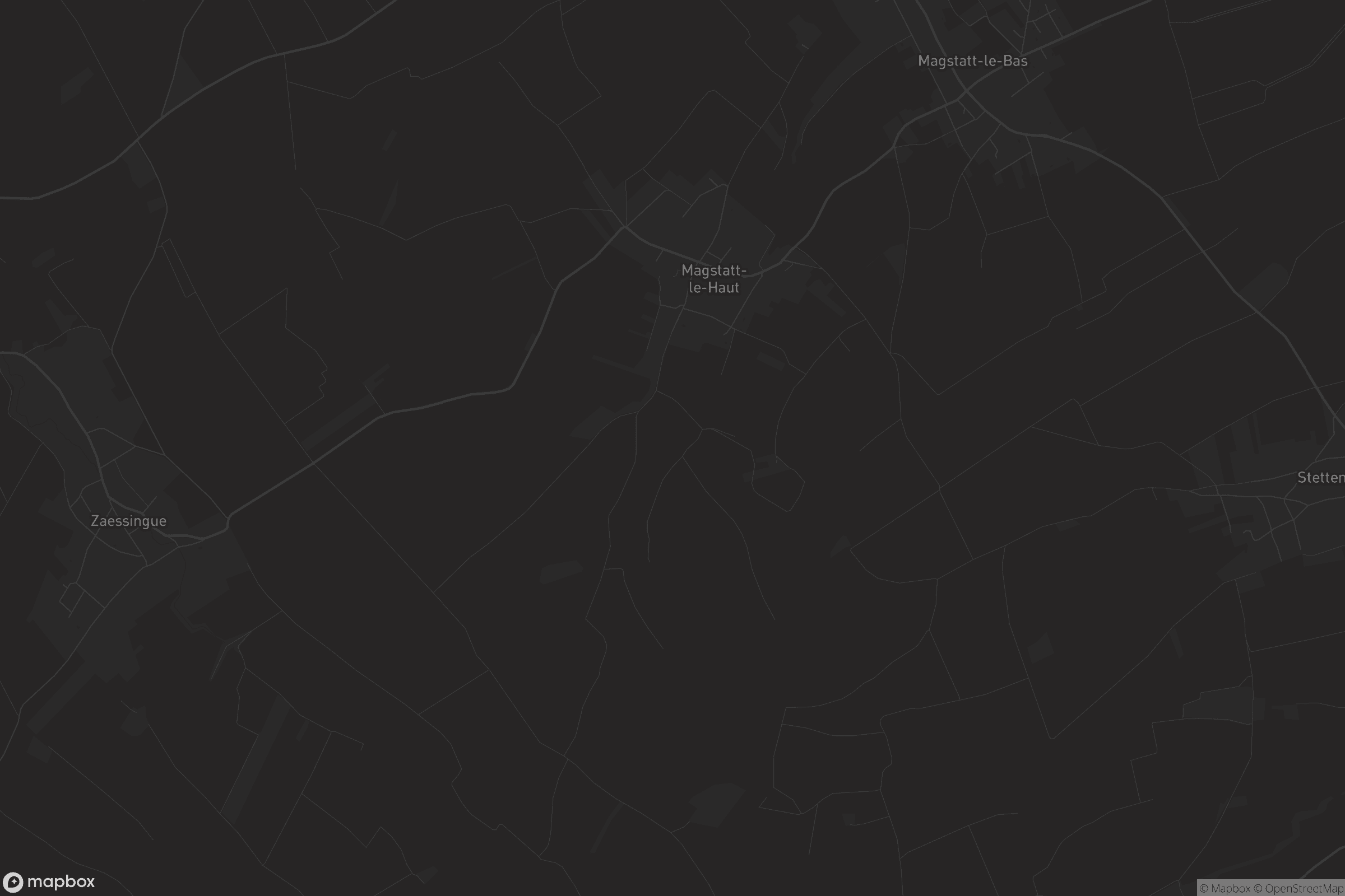 Carte de Magstatt-le-Haut