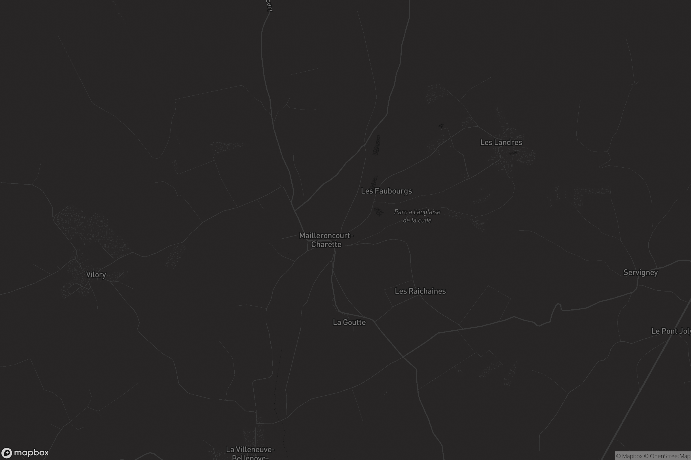 Carte de Mailleroncourt-Charette