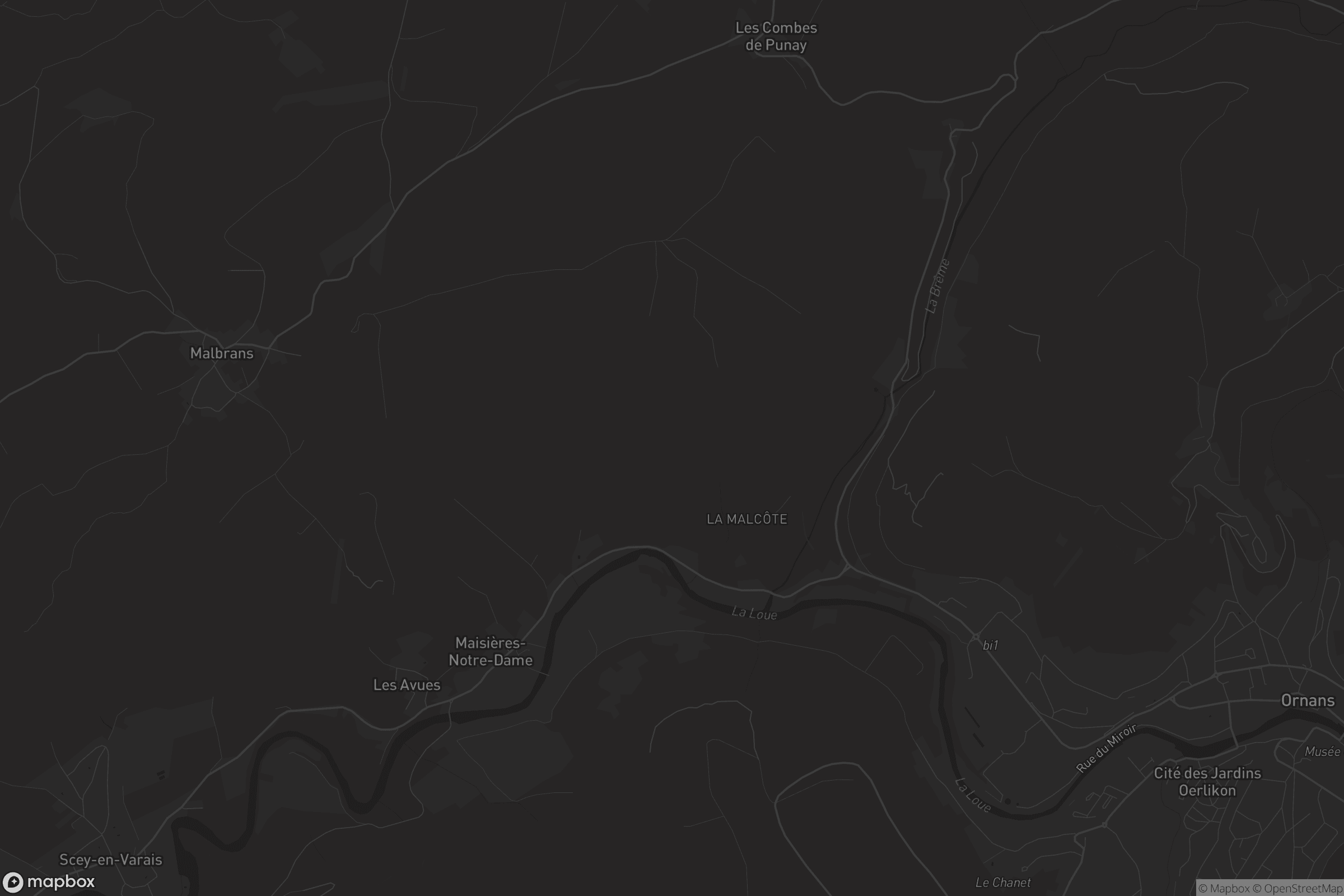 Carte de Maisières-Notre-Dame