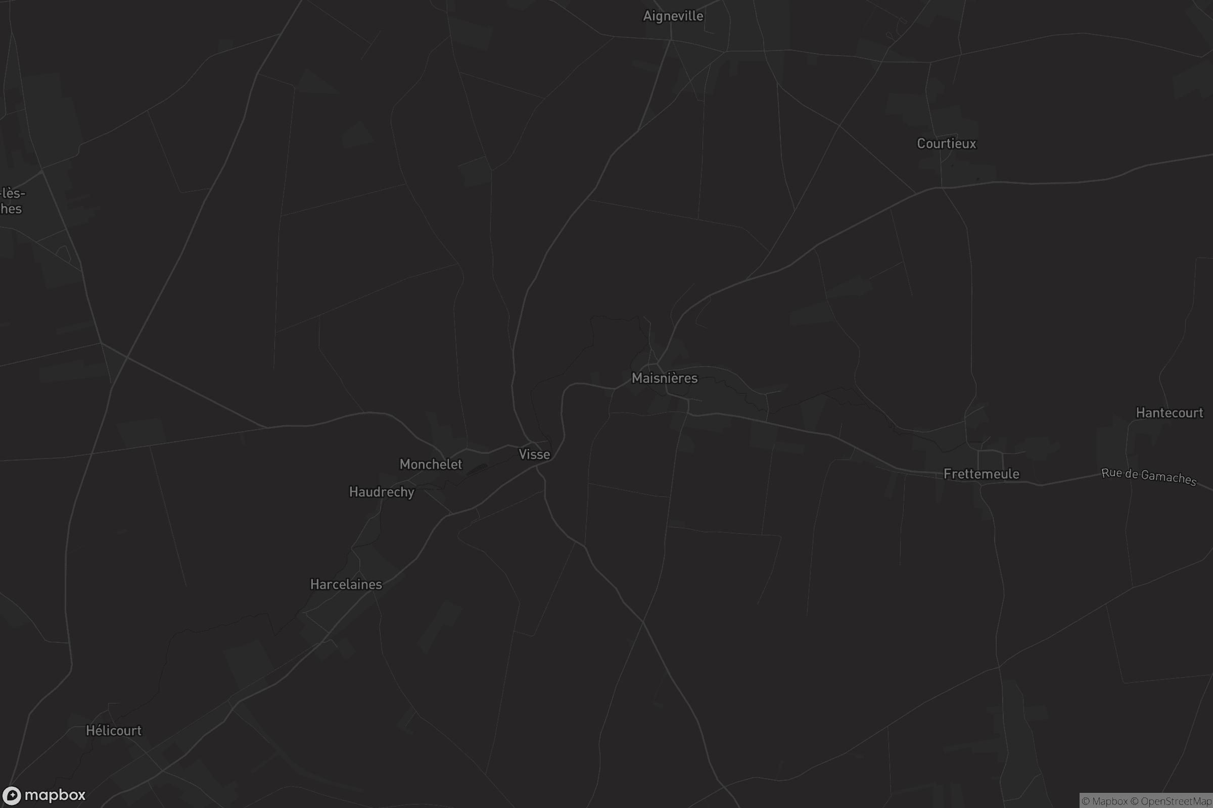 Carte de Maisnières