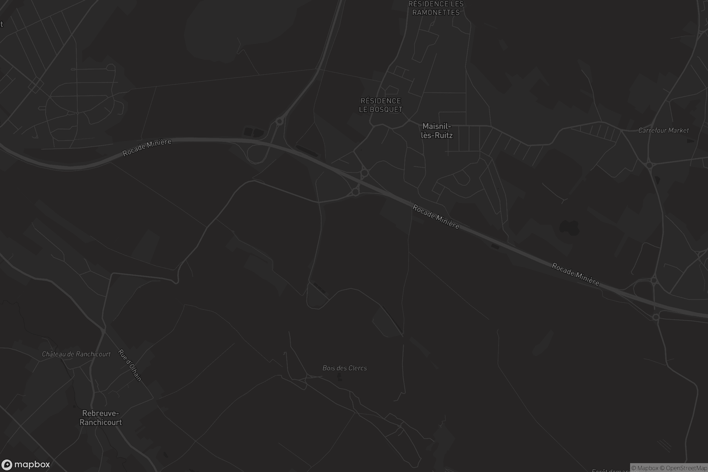 Carte de Maisnil-lès-Ruitz