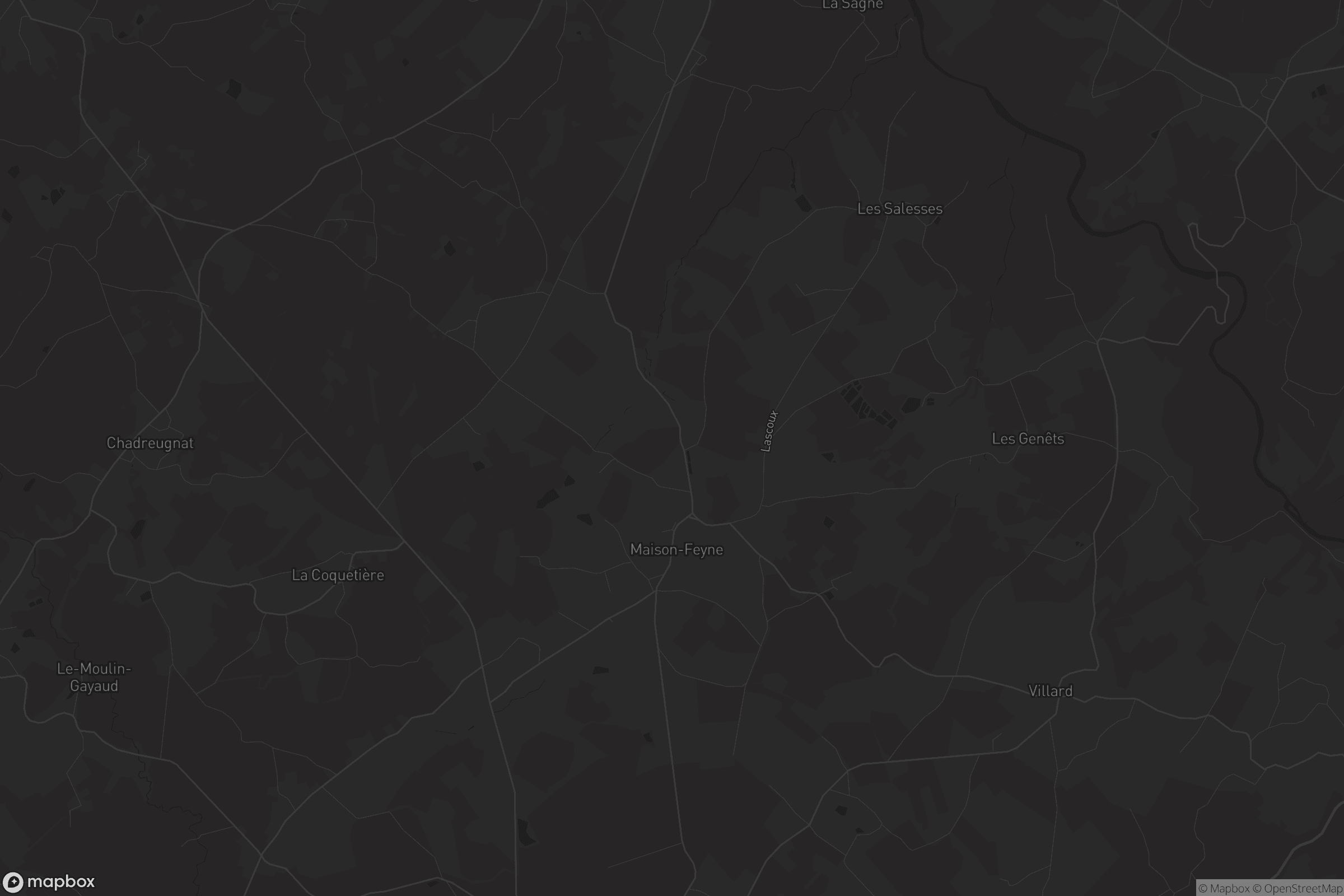 Carte de Maison-Feyne