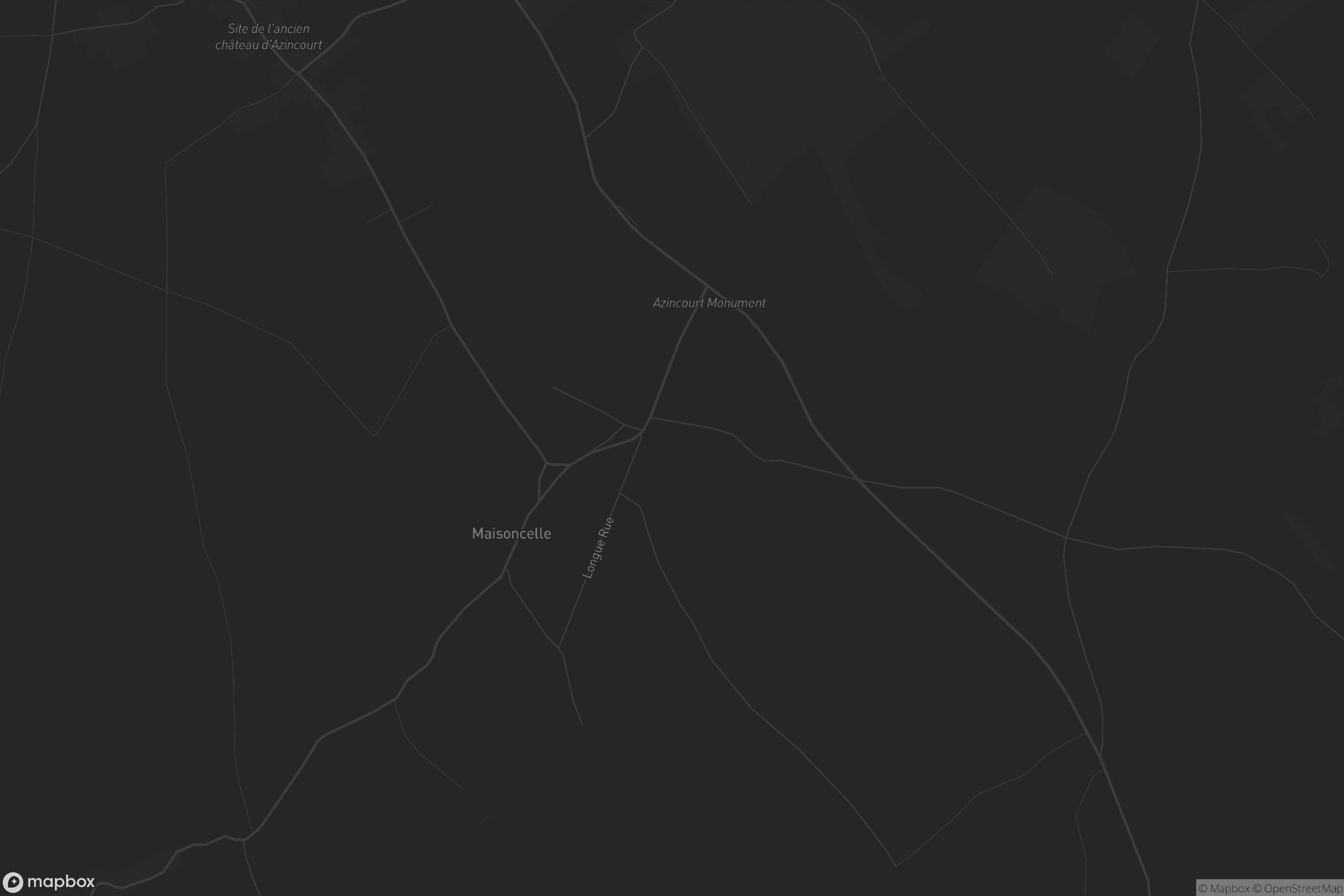 Carte de Maisoncelle