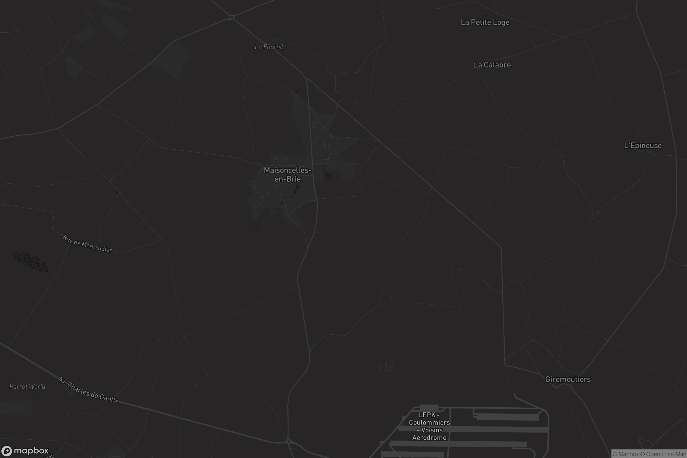 Carte de Maisoncelles-en-Brie