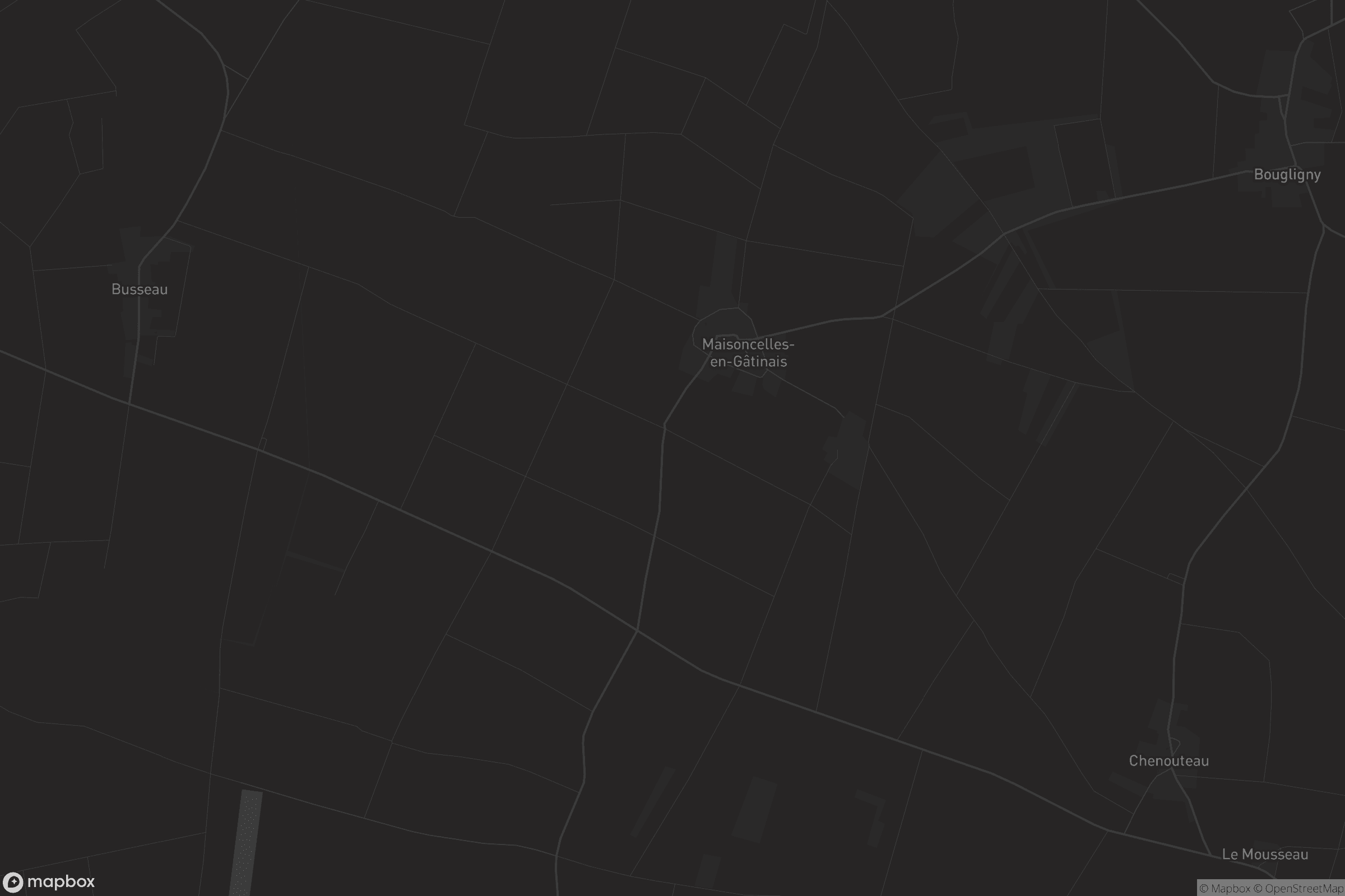 Carte de Maisoncelles-en-Gâtinais