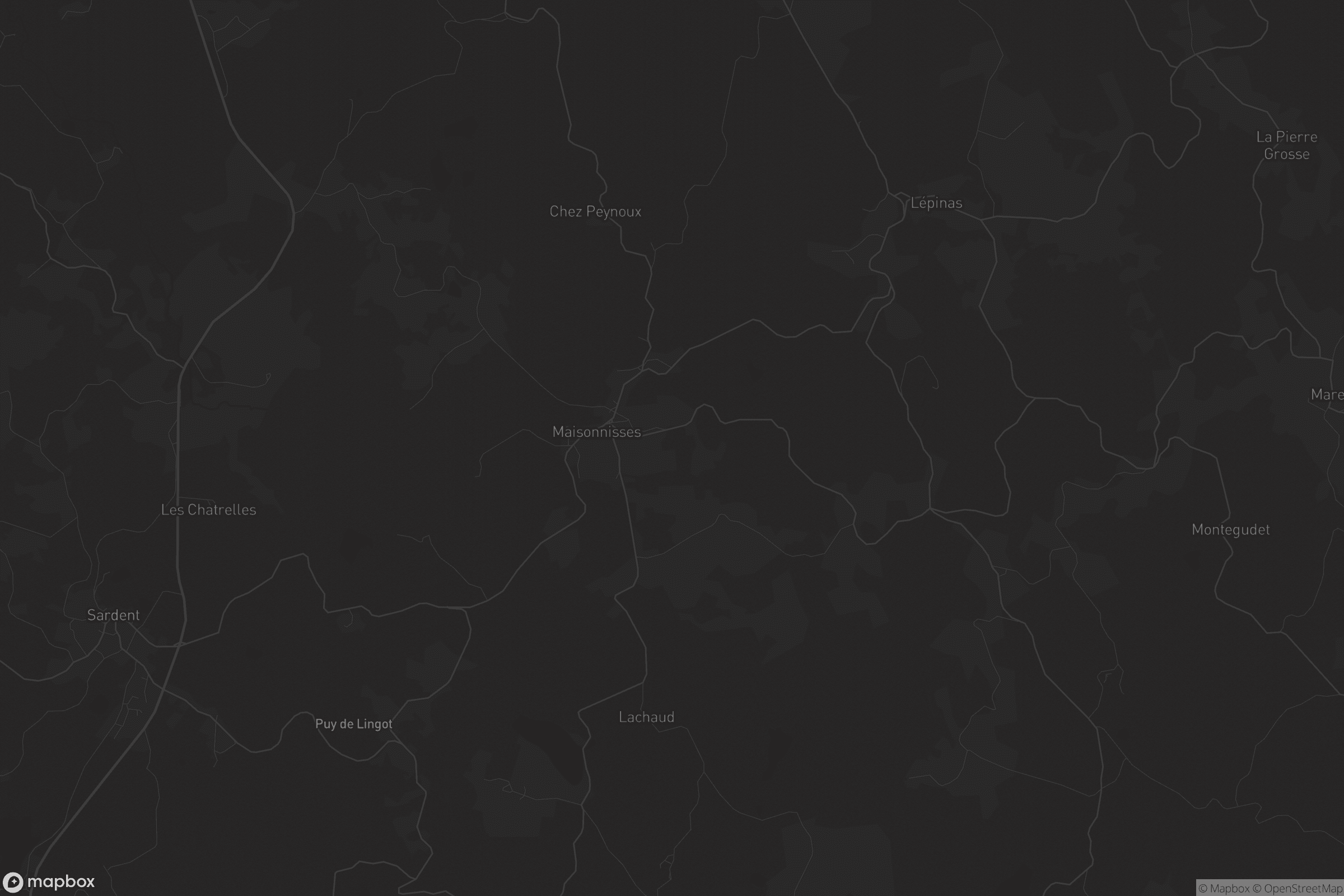 Carte de Maisonnisses