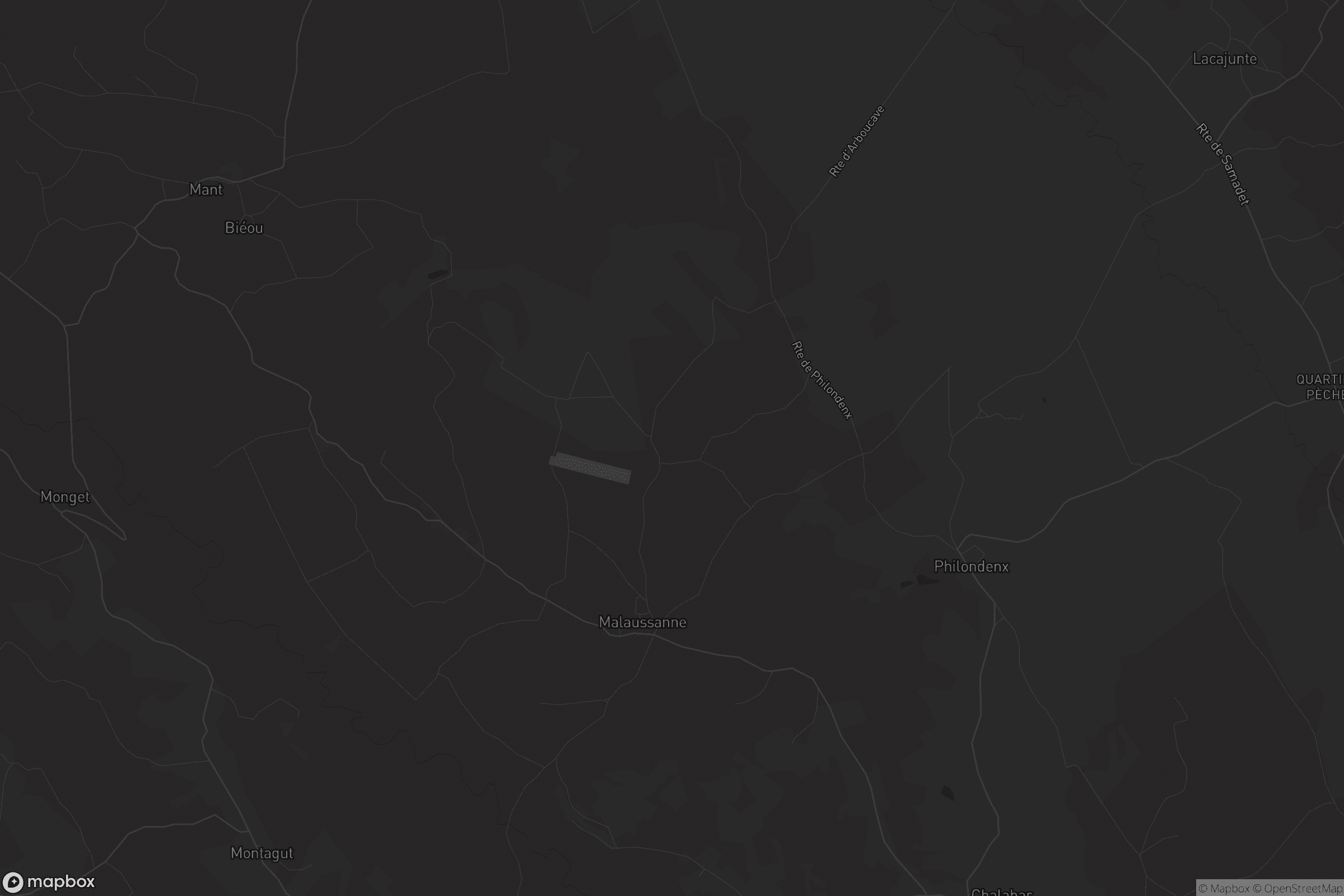 Carte de Malaussanne