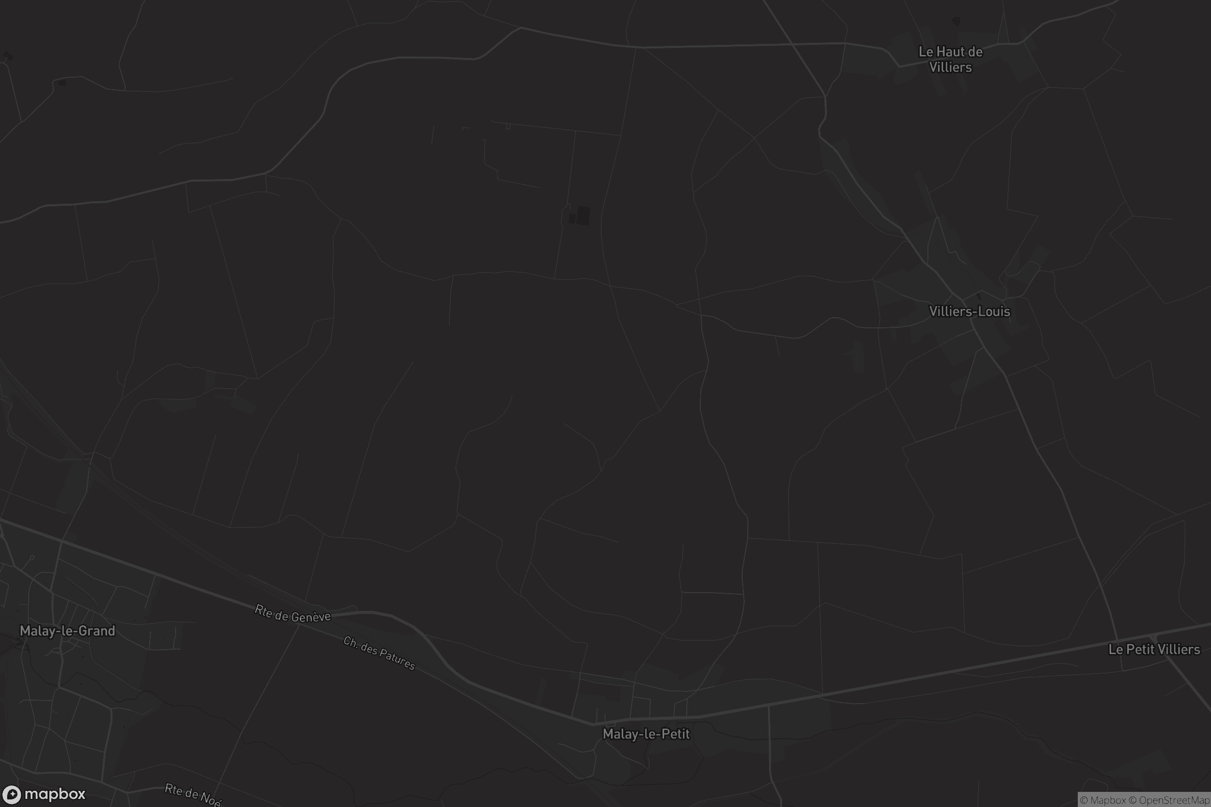 Carte de Malay-le-Petit