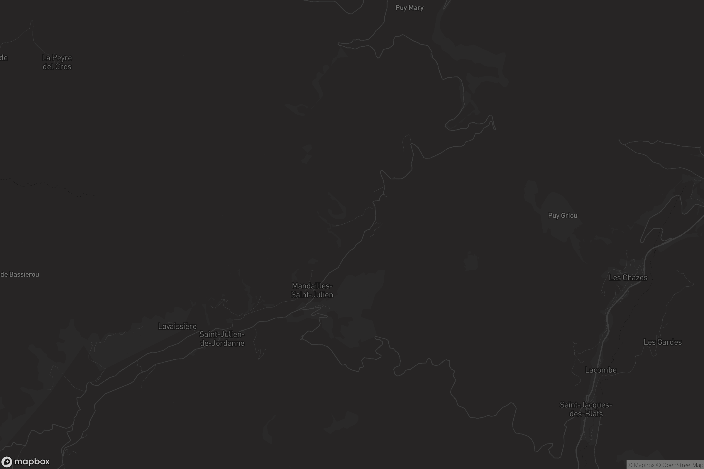 Carte de Mandailles-Saint-Julien