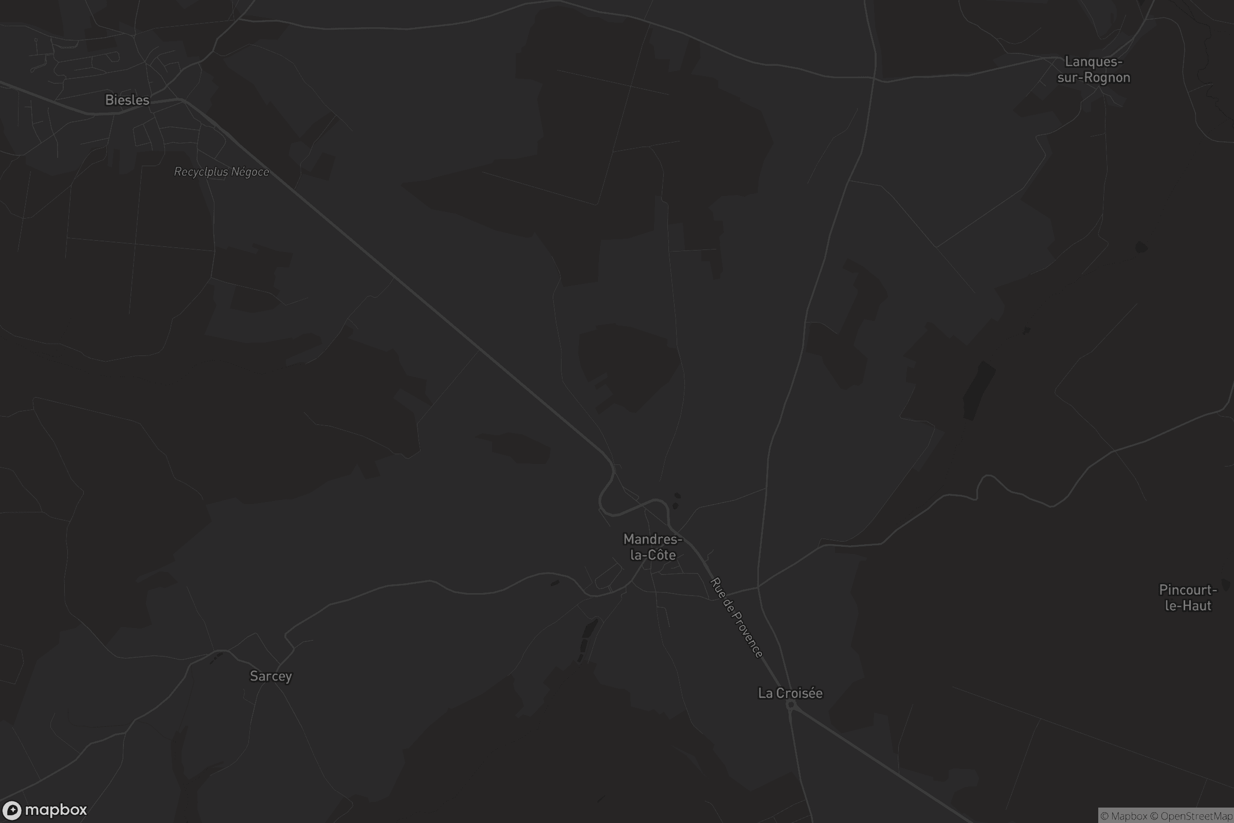 Carte de Mandres-la-Côte