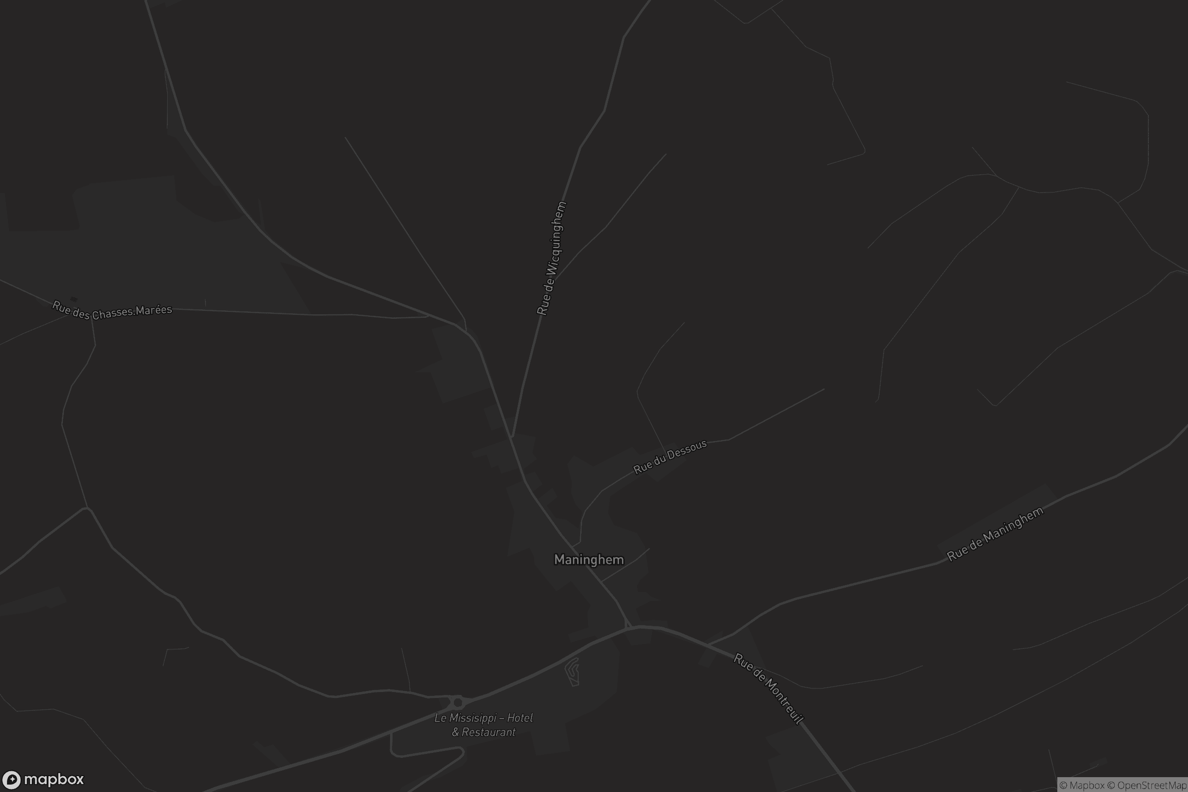 Carte de Maninghem