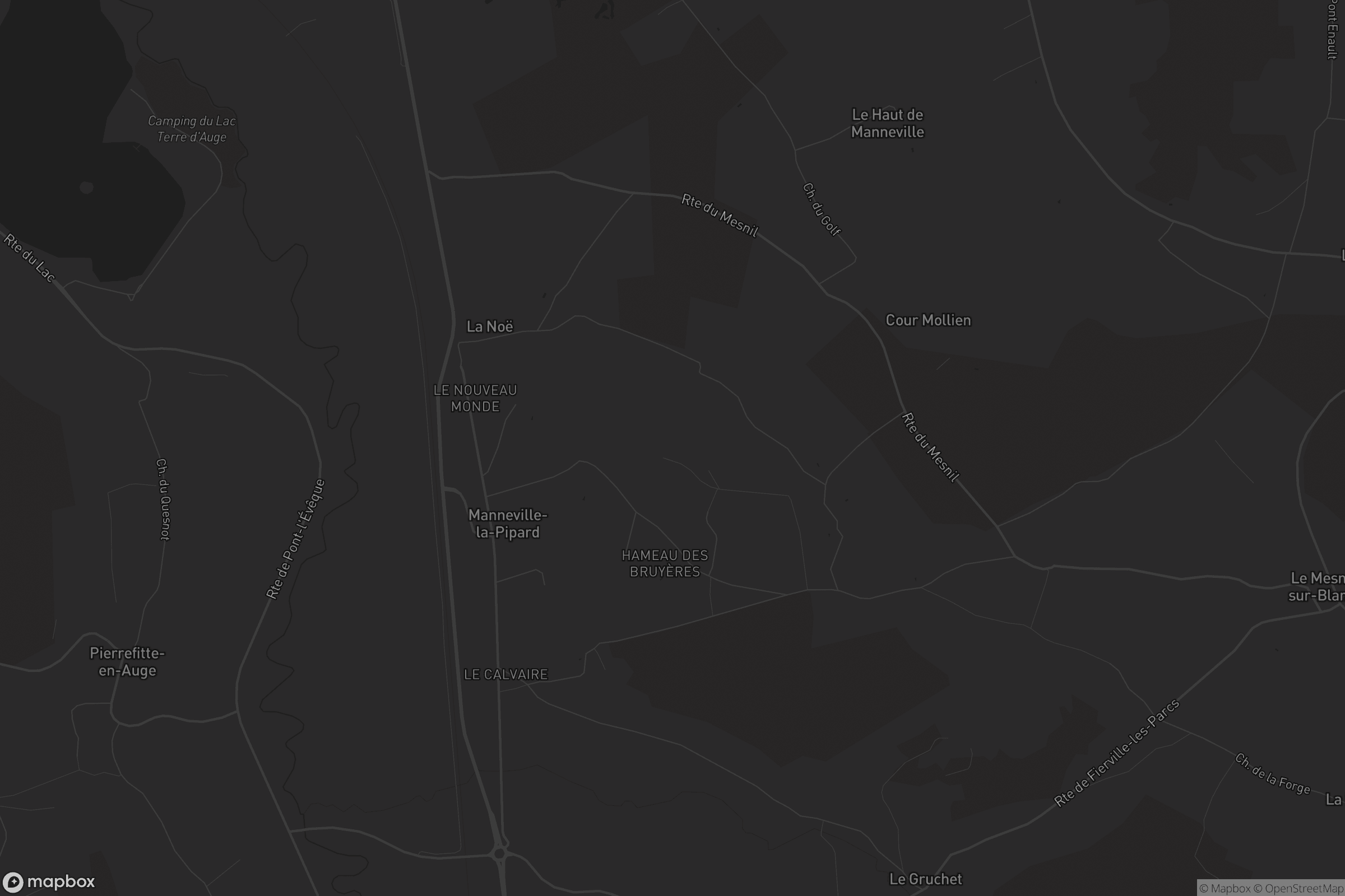 Carte de Manneville-la-Pipard