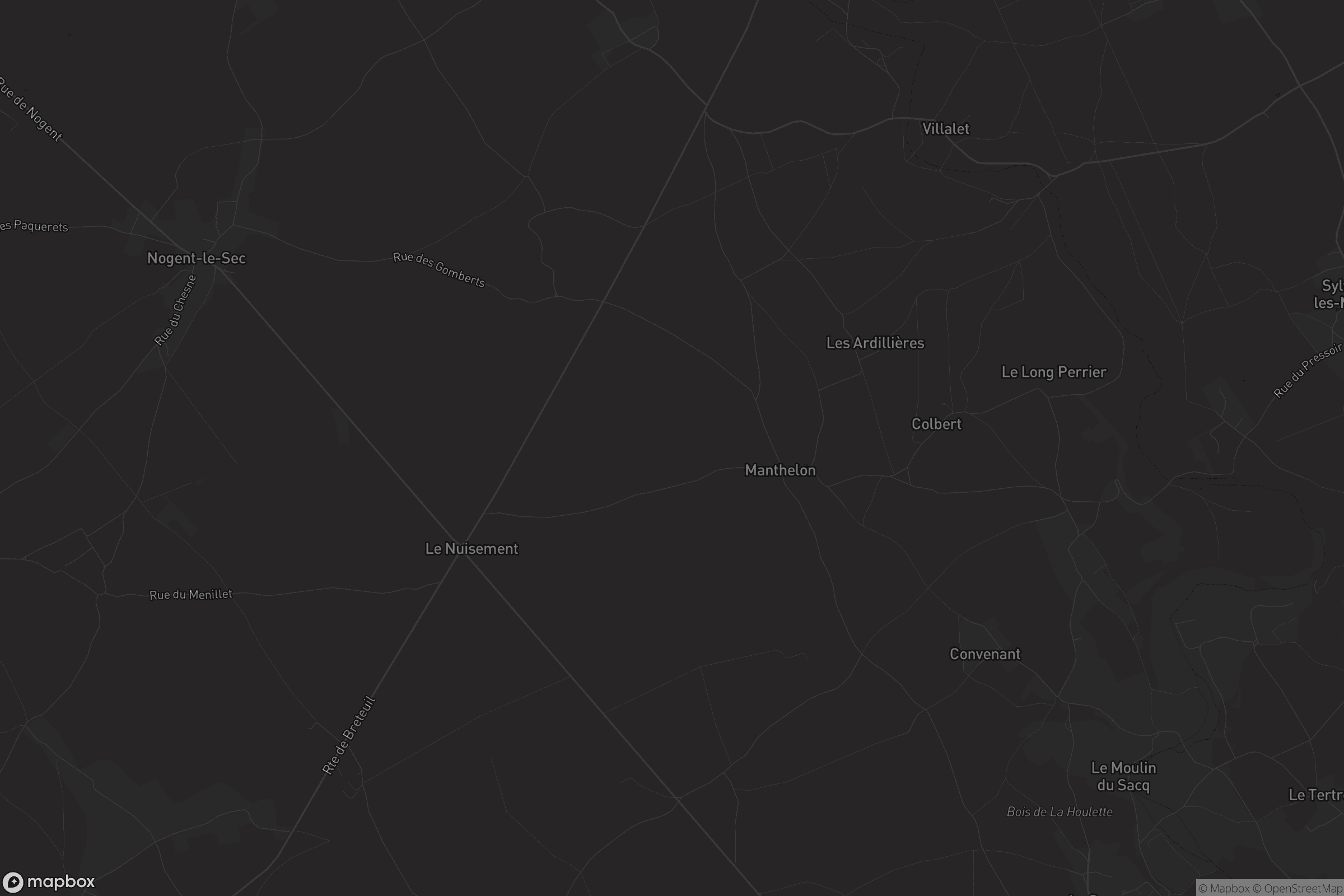 Carte de Manthelon