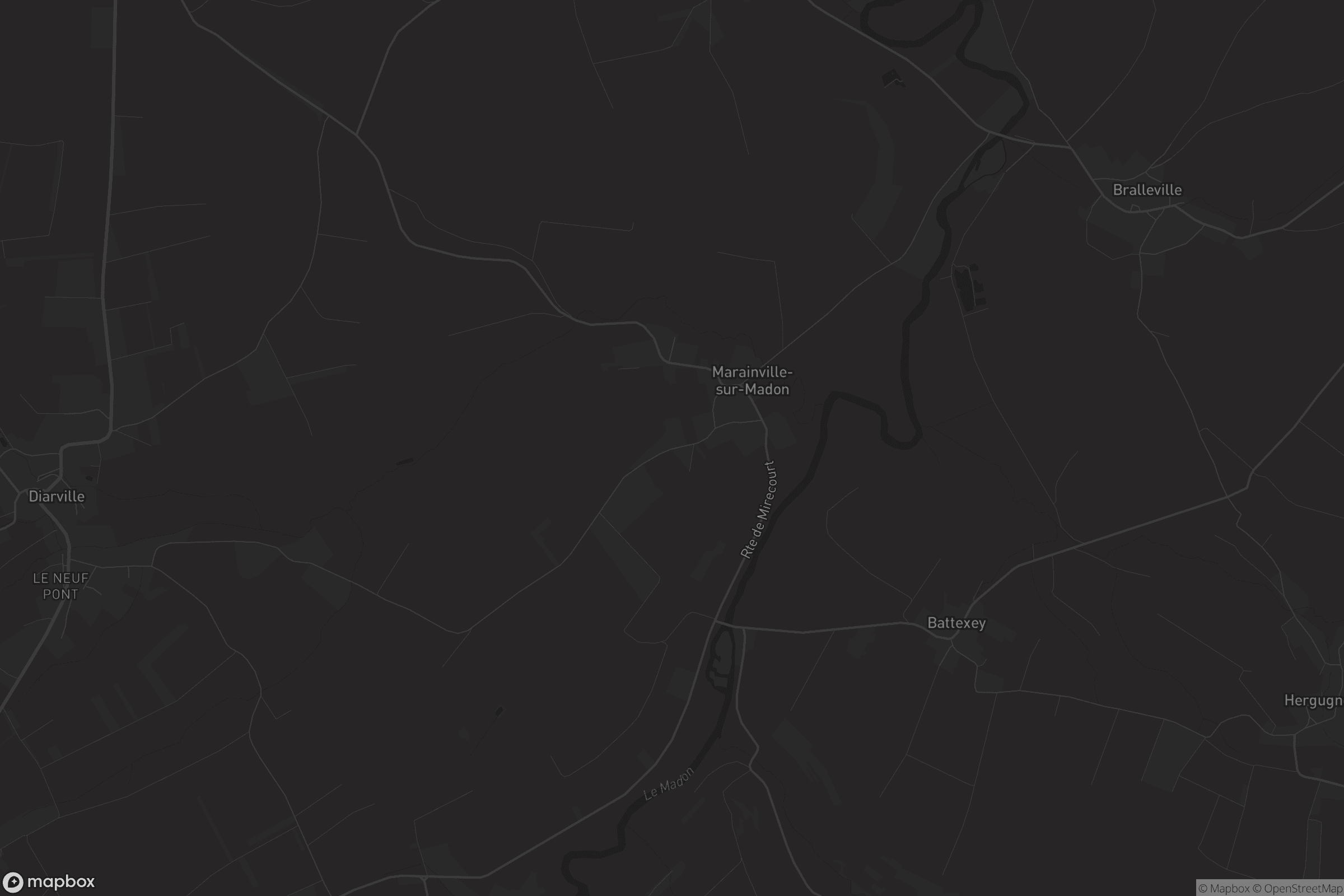 Carte de Marainville-sur-Madon