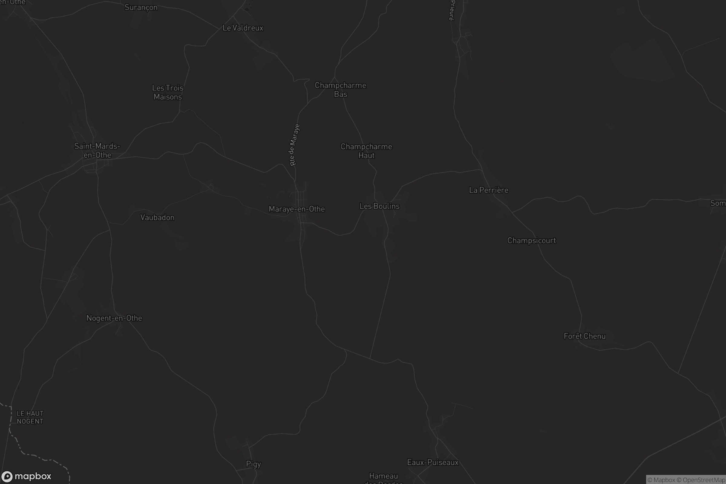 Carte de Maraye-en-Othe