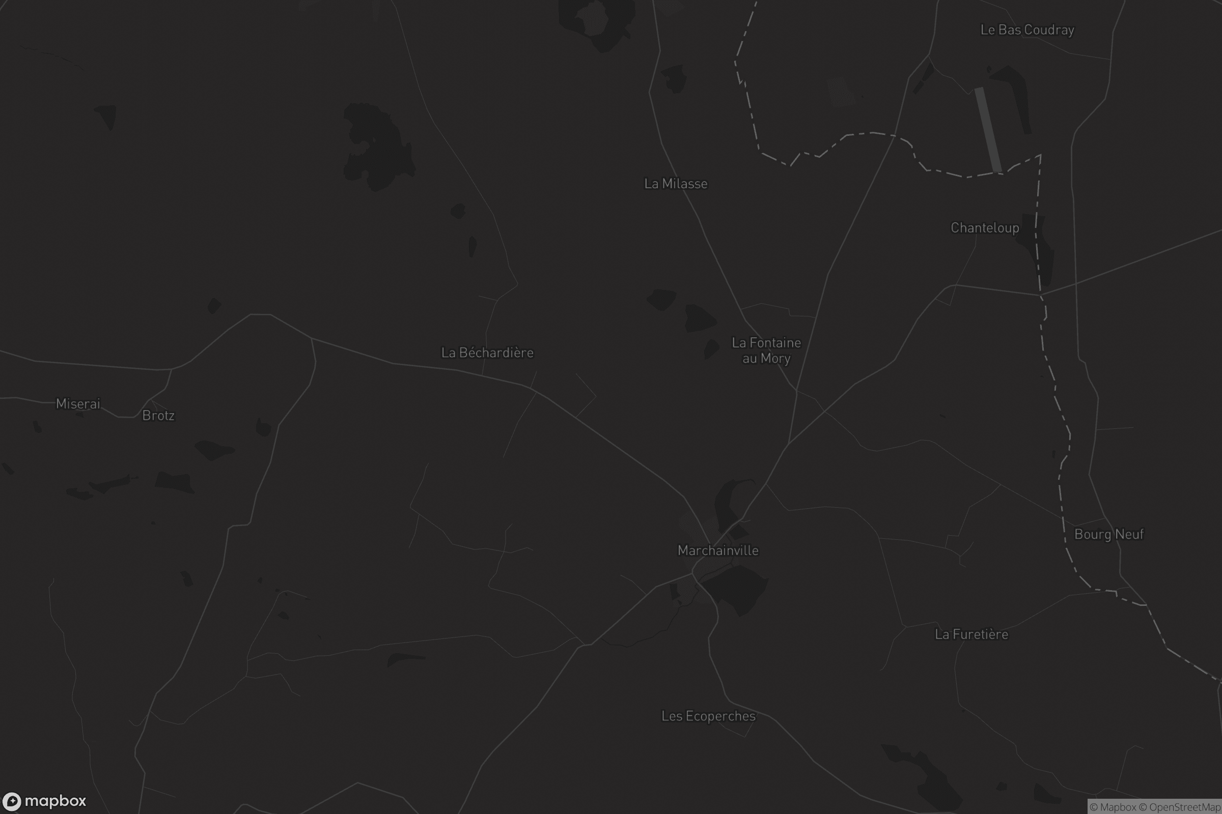 Carte de Marchainville