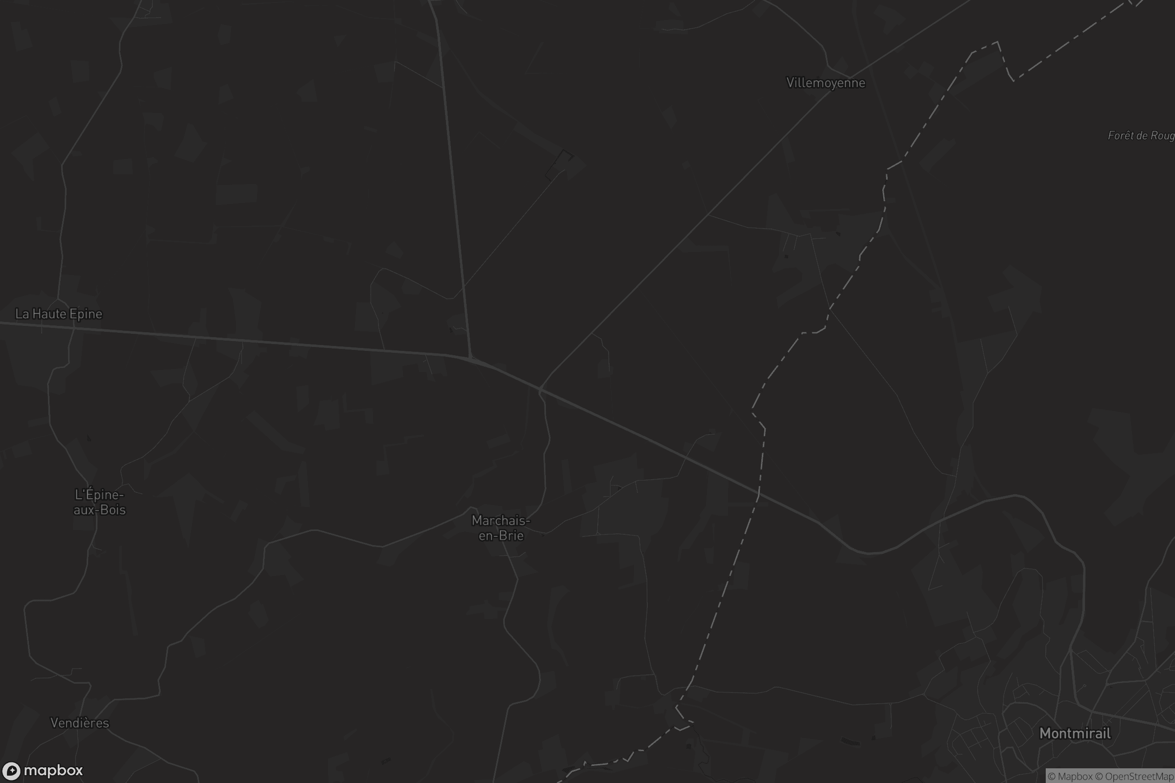 Carte de Marchais-en-Brie