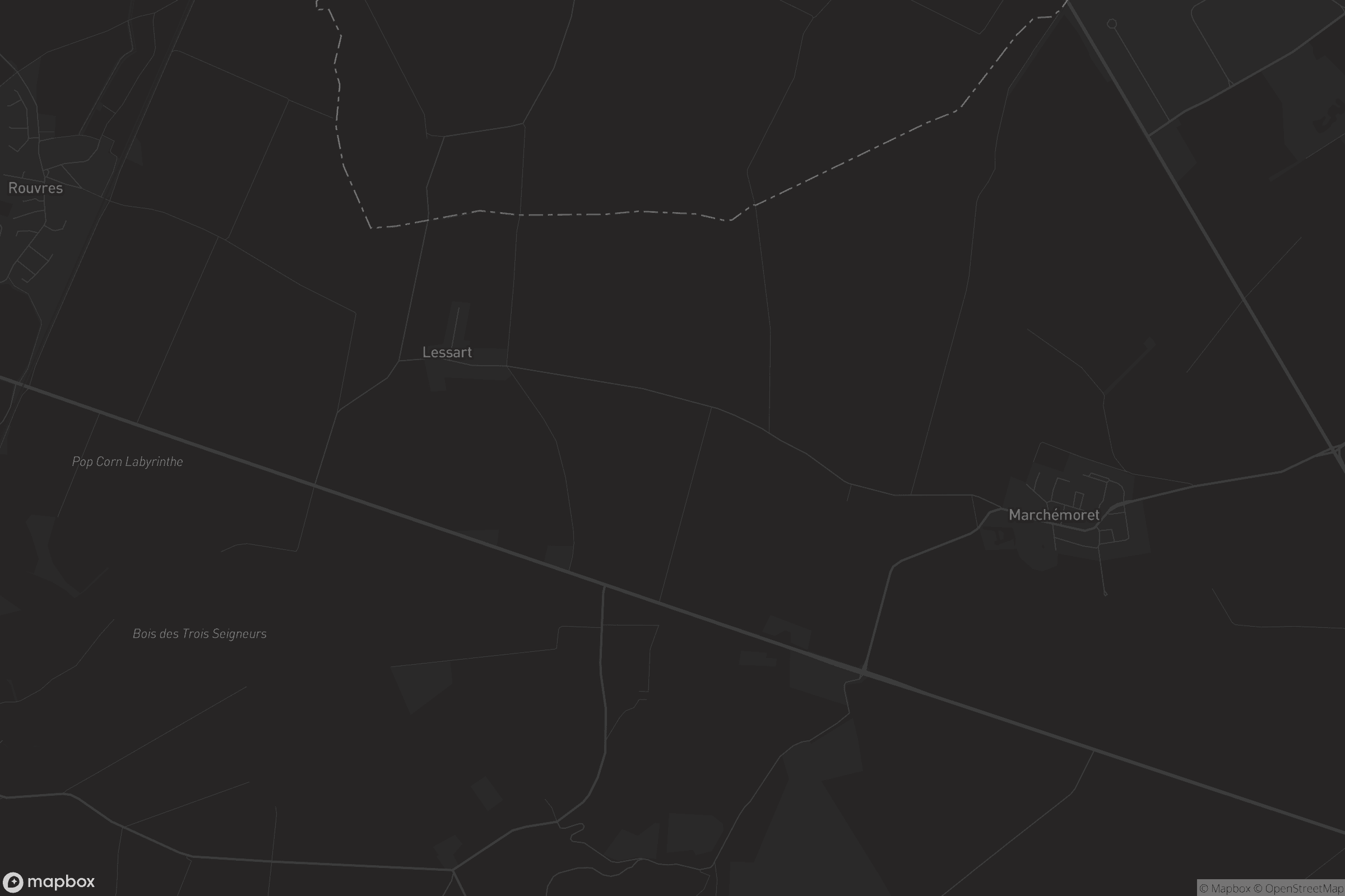 Carte de Marchémoret