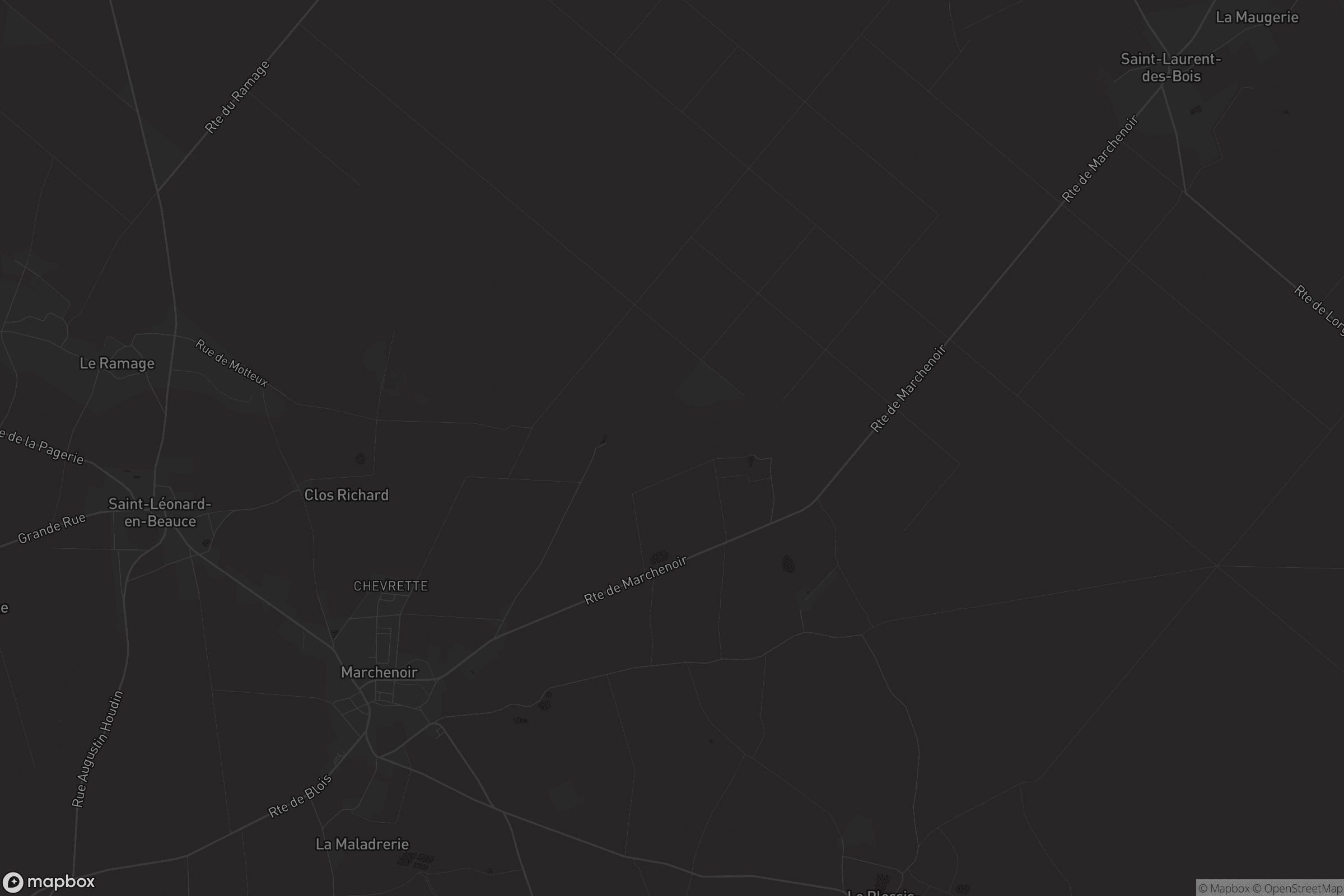 Carte de Marchenoir