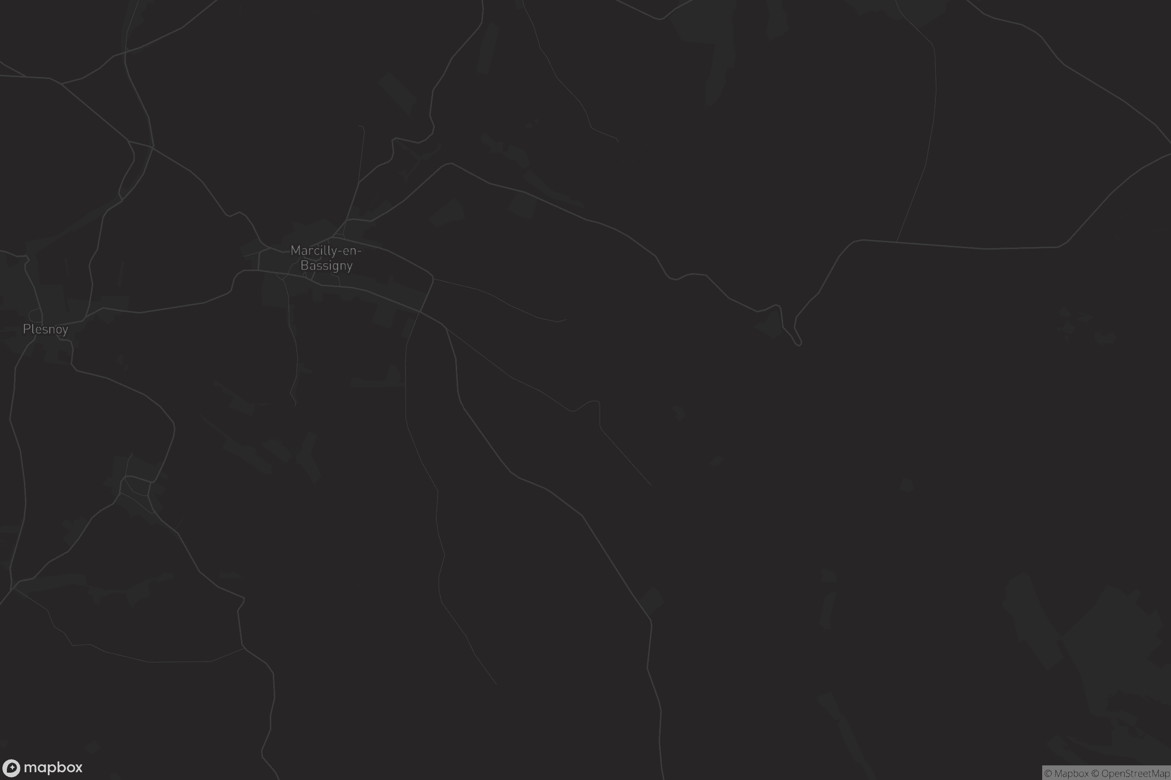 Carte de Marcilly-en-Bassigny