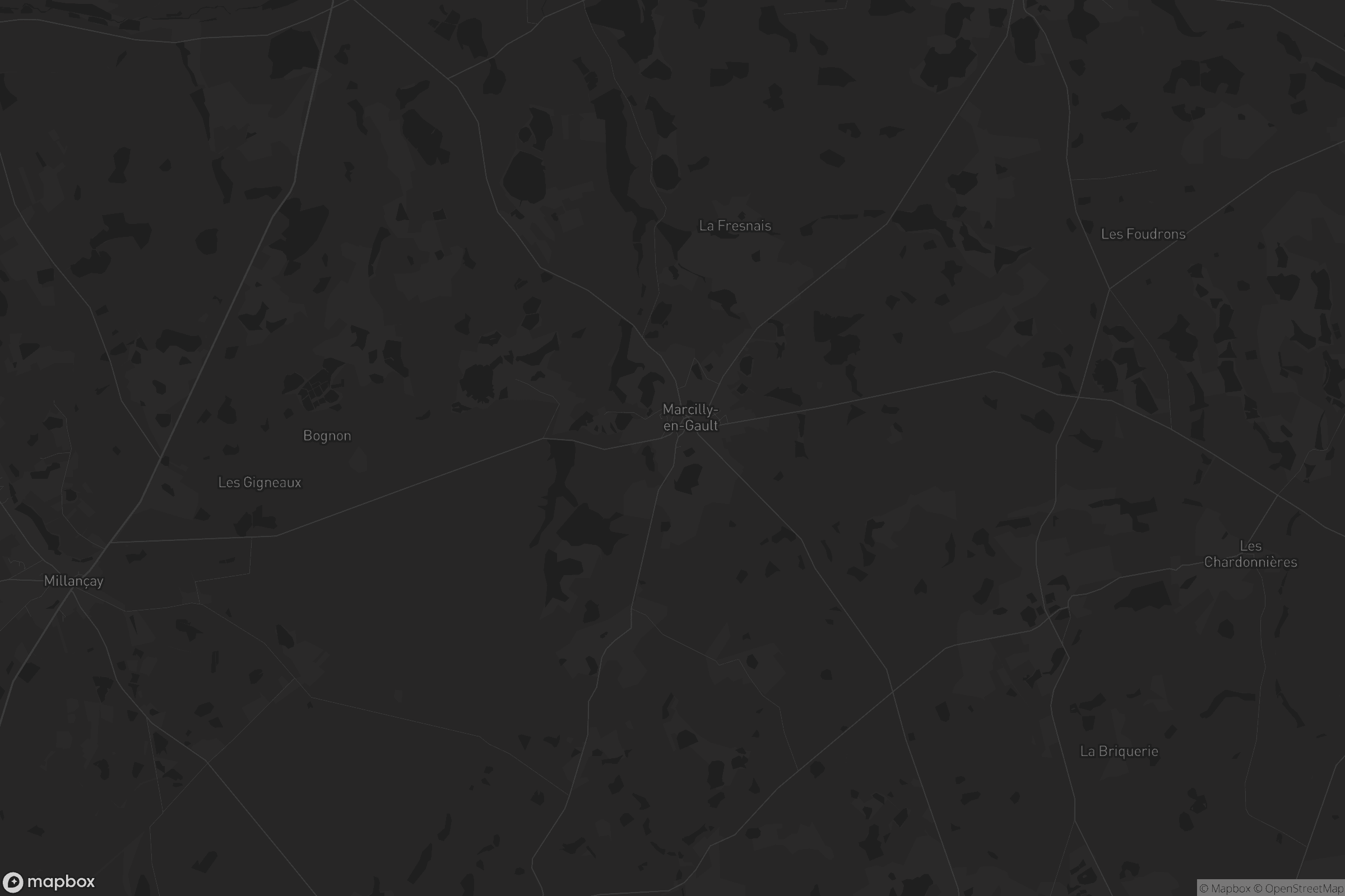 Carte de Marcilly-en-Gault