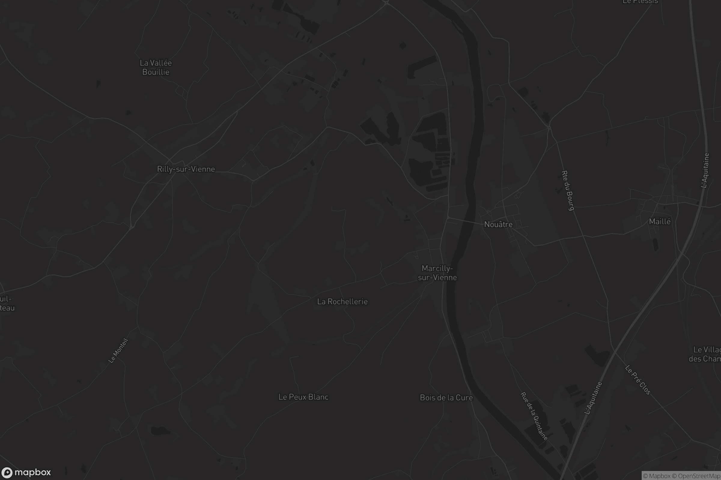 Carte de Marcilly-sur-Vienne