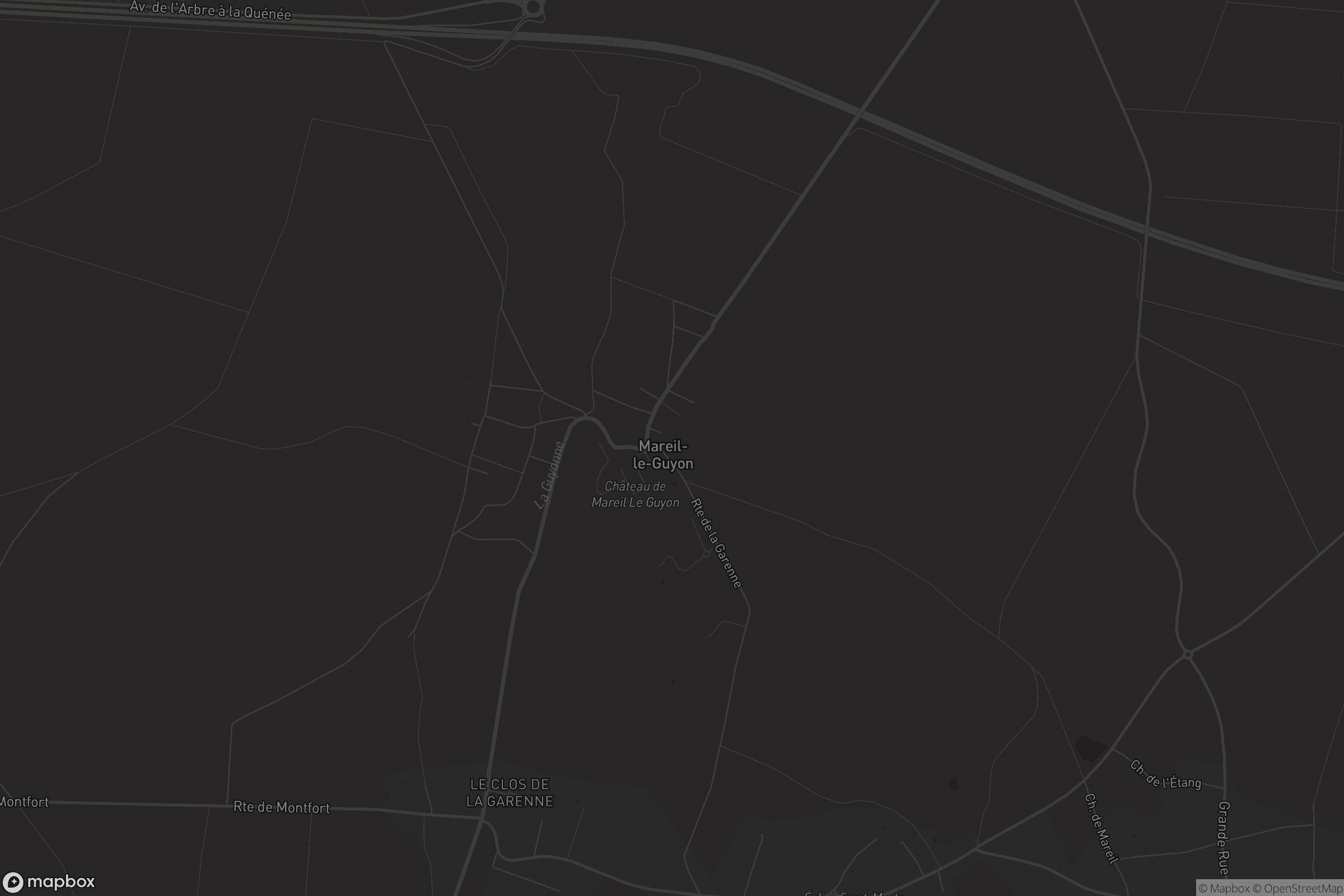 Carte de Mareil-le-Guyon