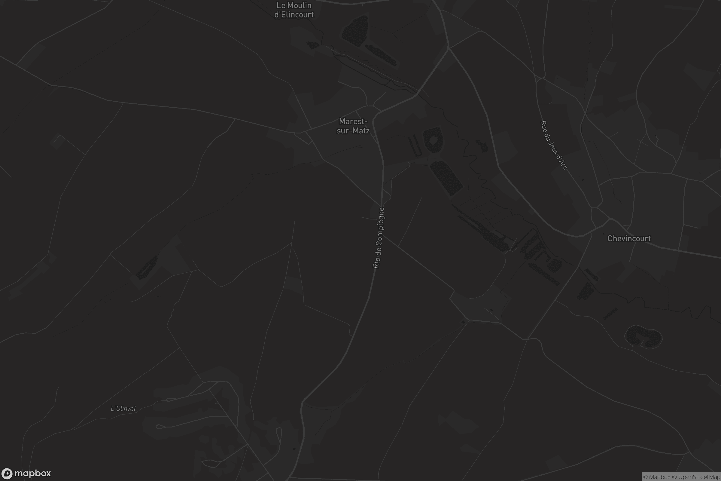 Carte de Marest-sur-Matz