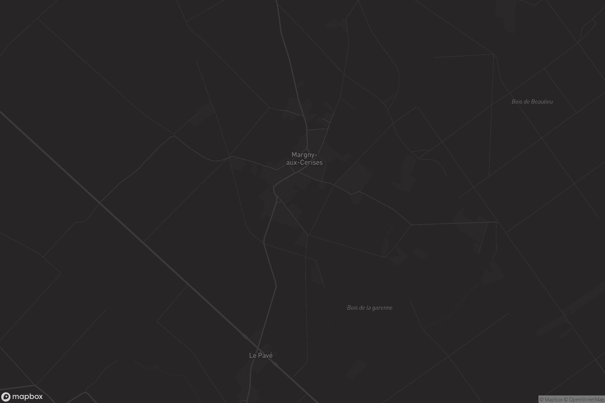 Carte de Margny-aux-Cerises