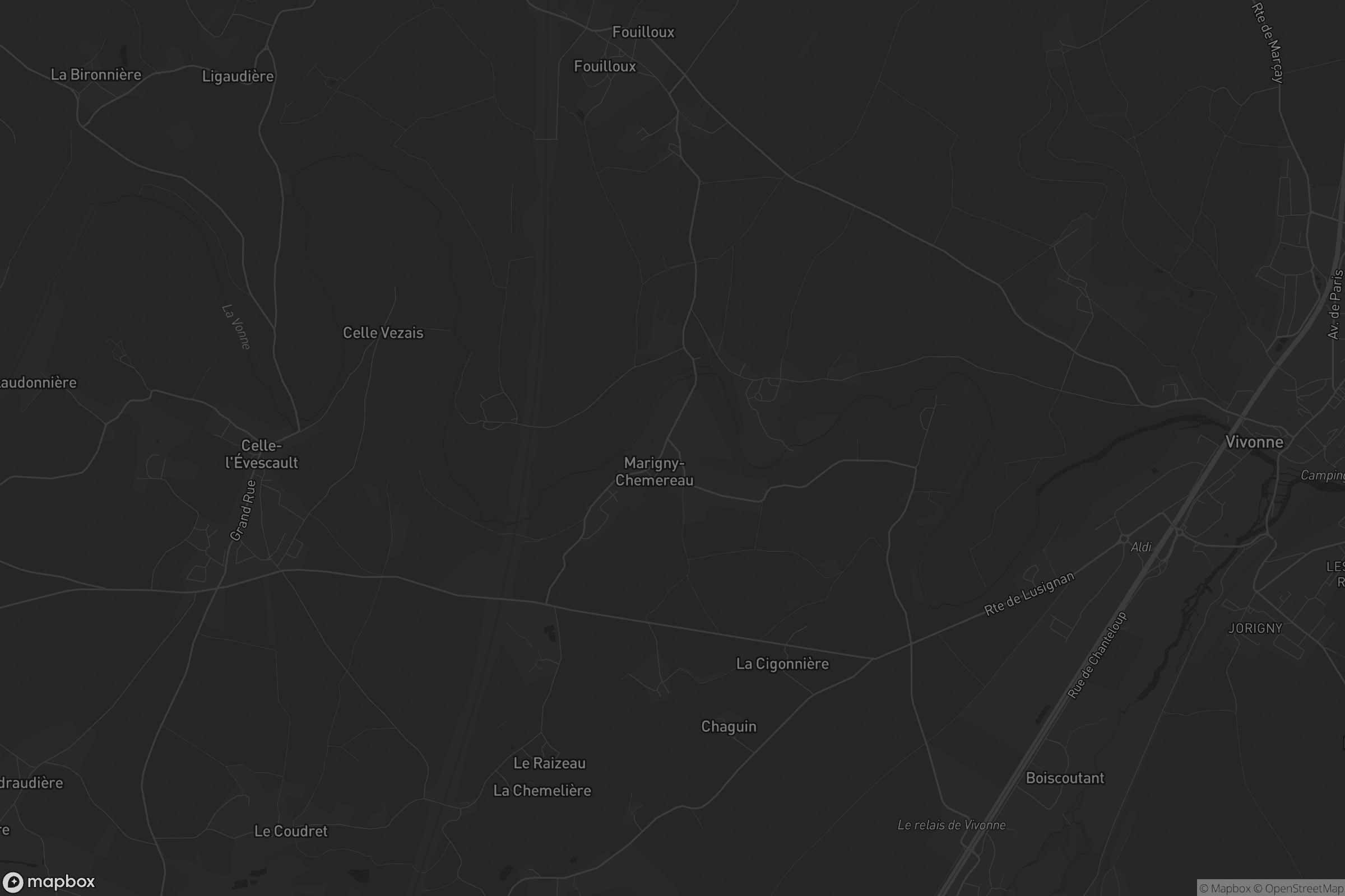 Carte de Marigny-Chemereau