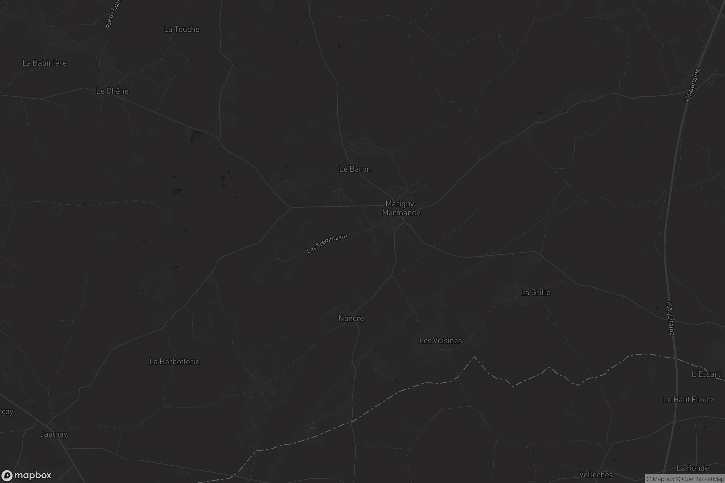 Carte de Marigny-Marmande